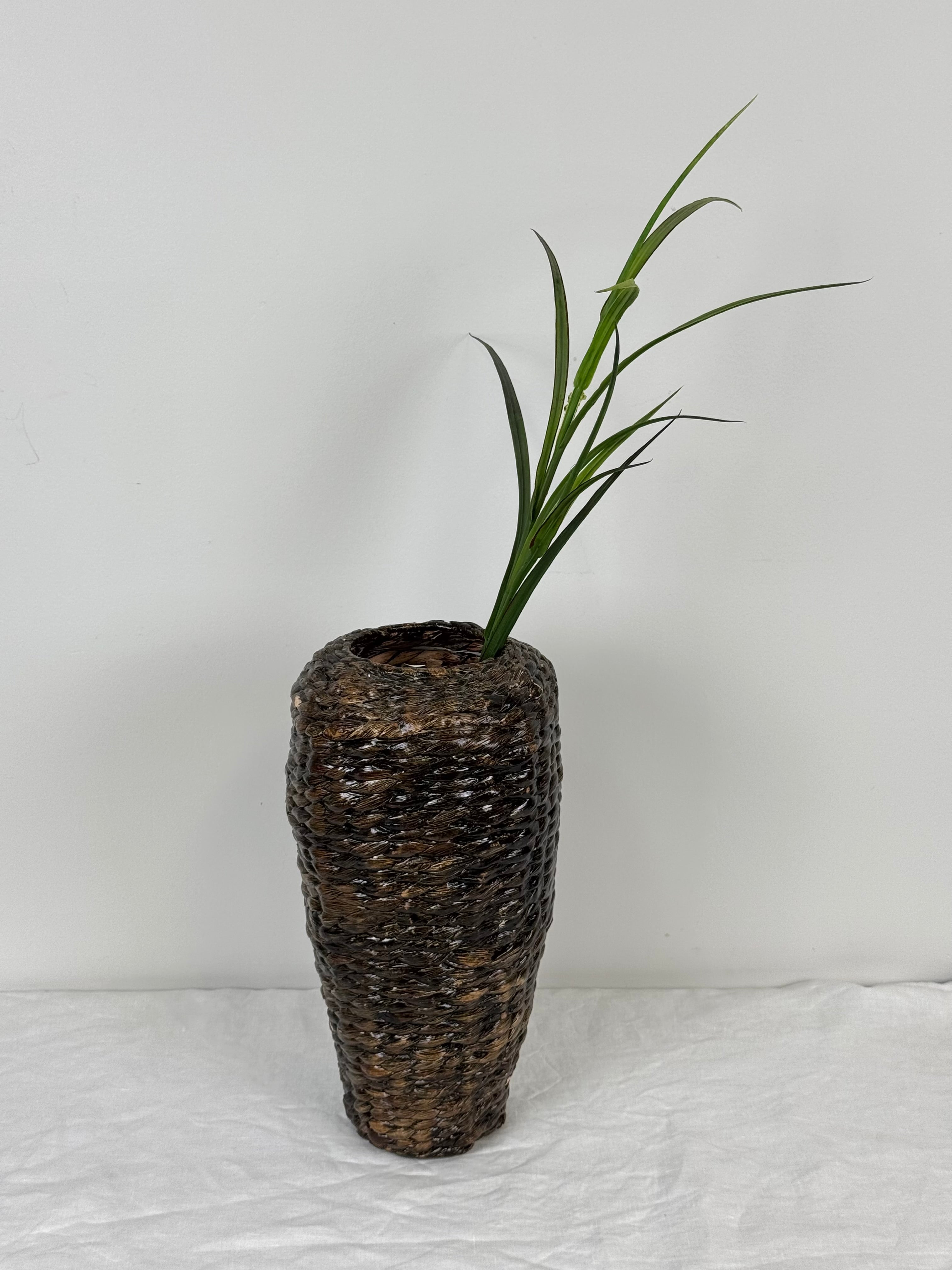 Rattan 14" Vase