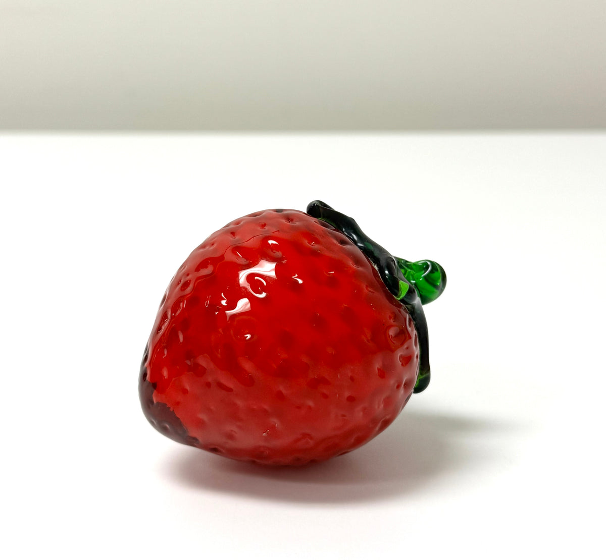 Art Glass Strawberry