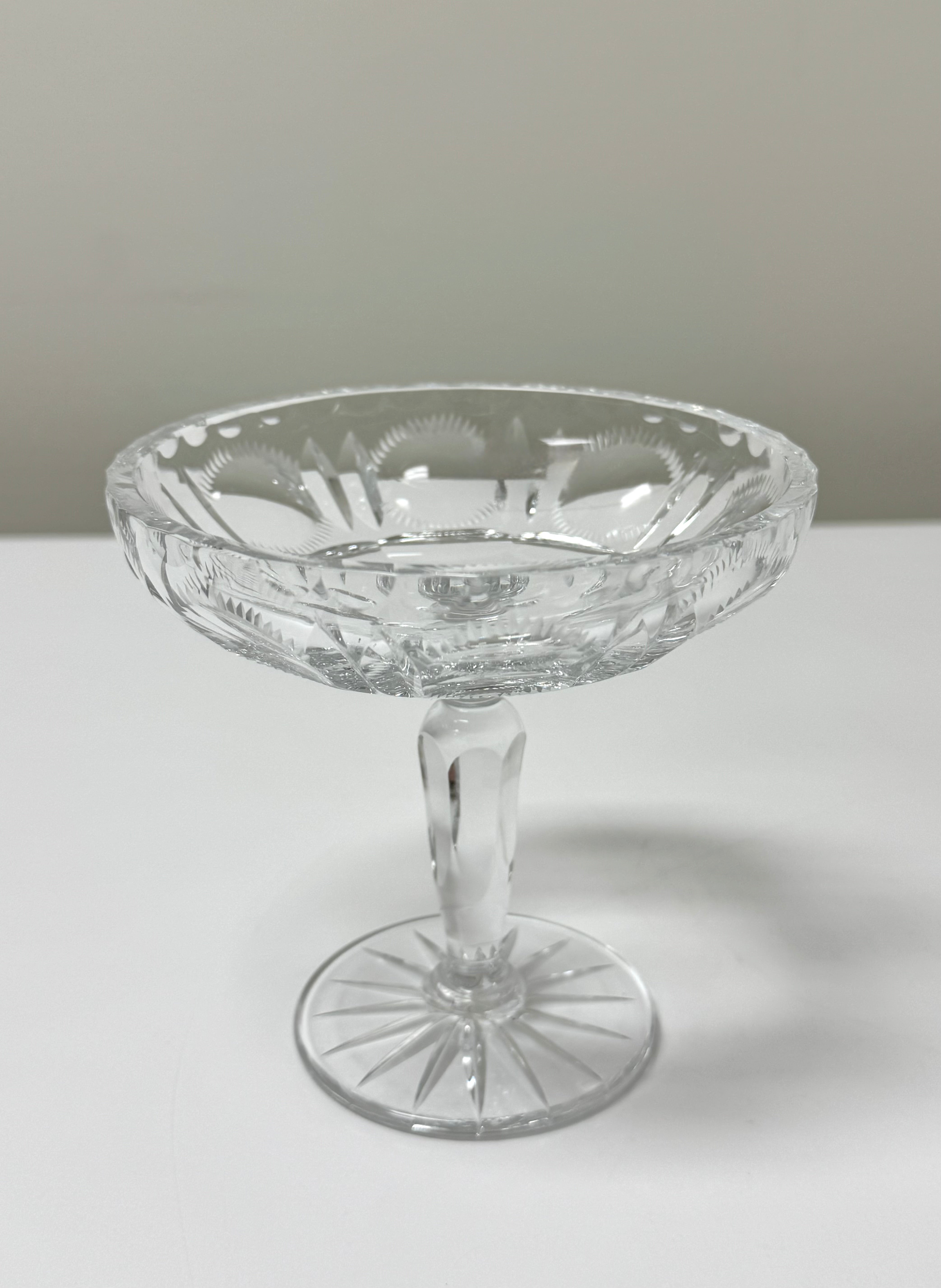 Crystal 5" Compote