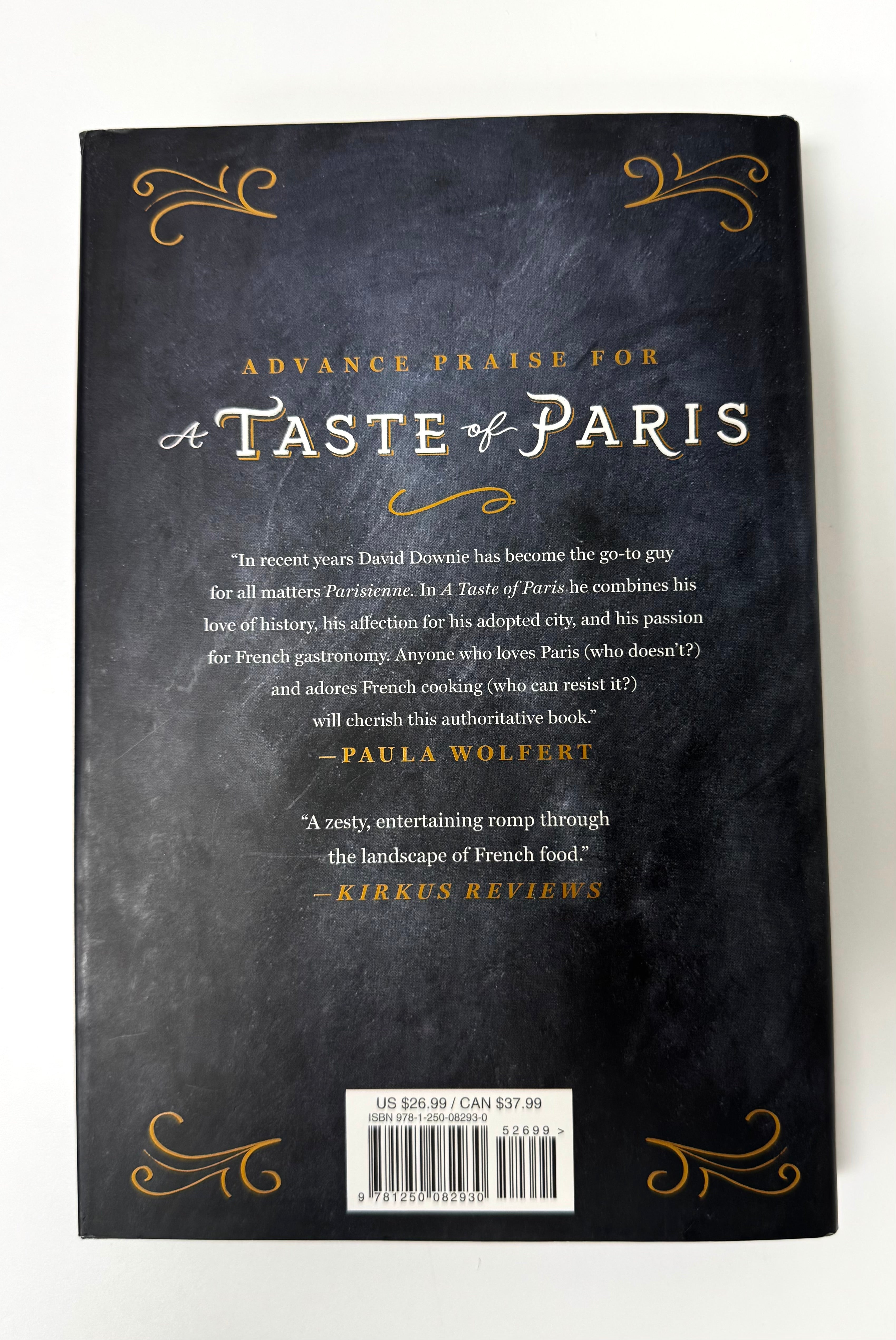 'A Taste of Paris' Hardcover