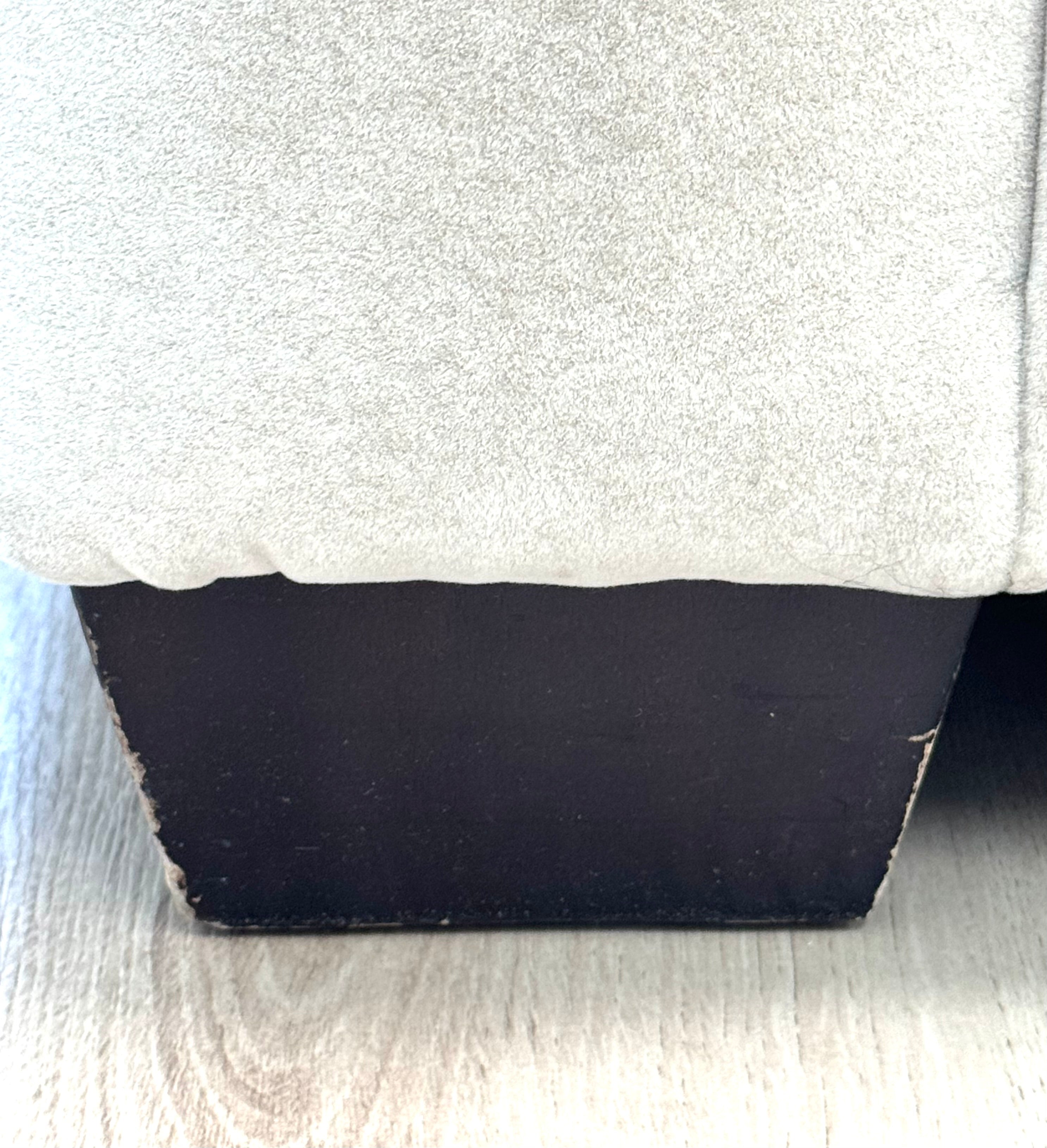 Oyster Velvet 85" Sofa