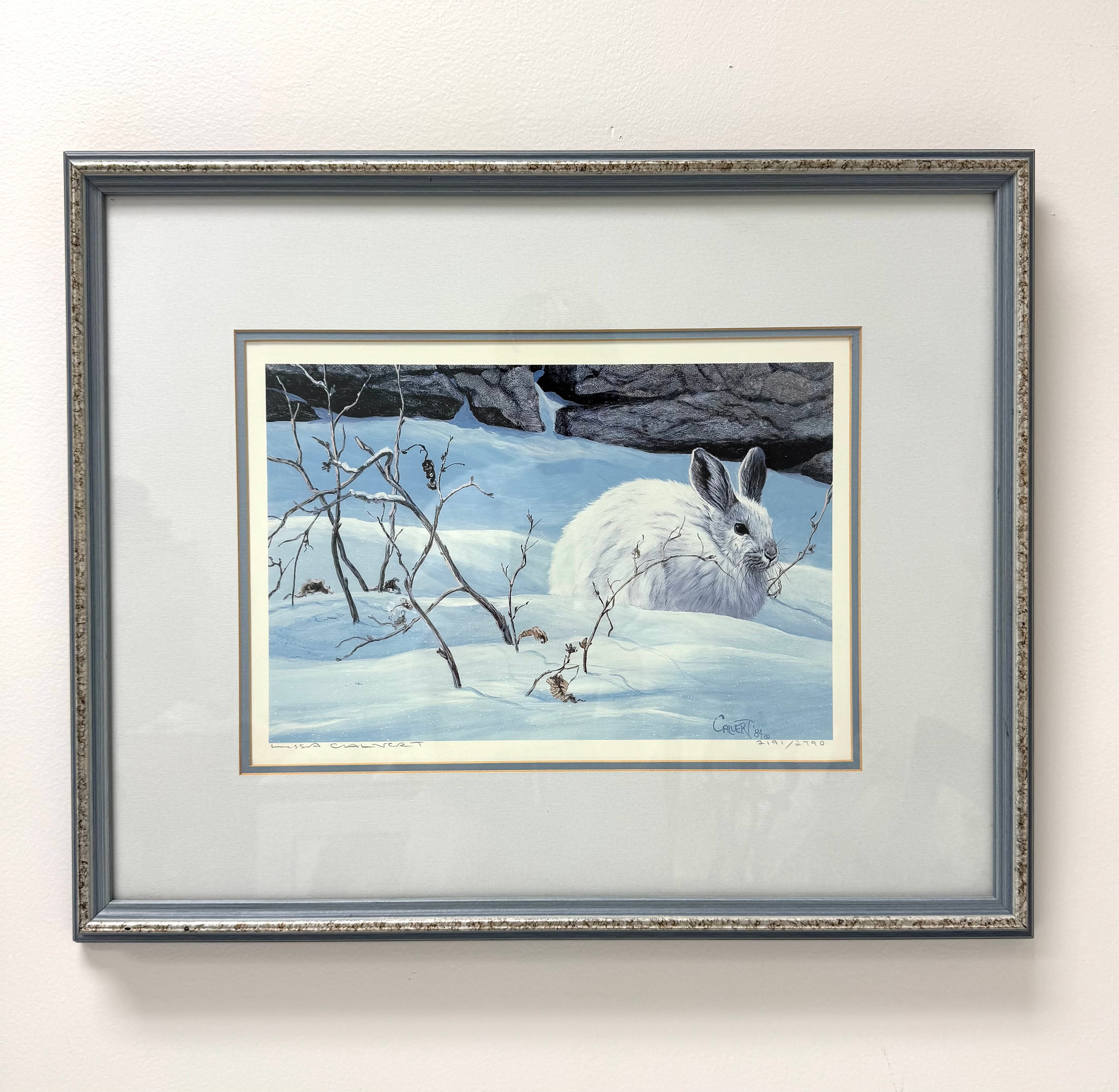 'Snowshoe Hare' Limited Edition Signed Print
