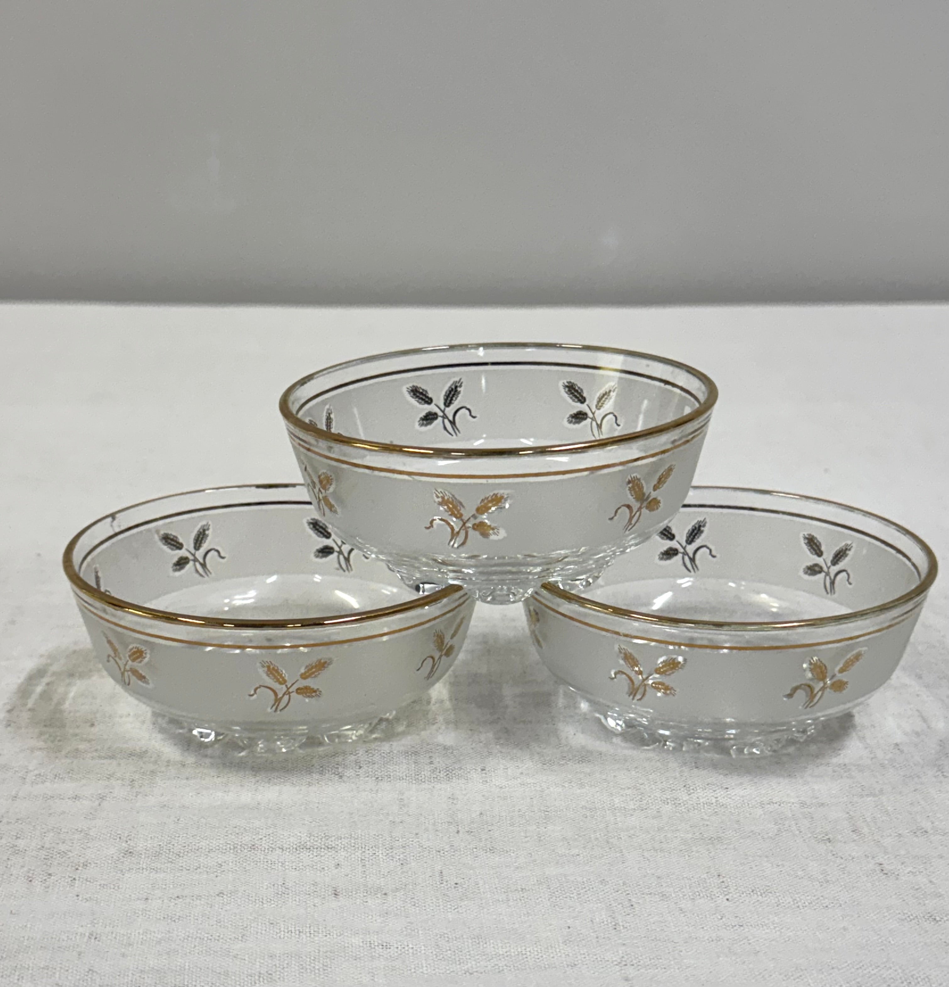 Vintage Delcabor Italy Small Bowls Set of 3