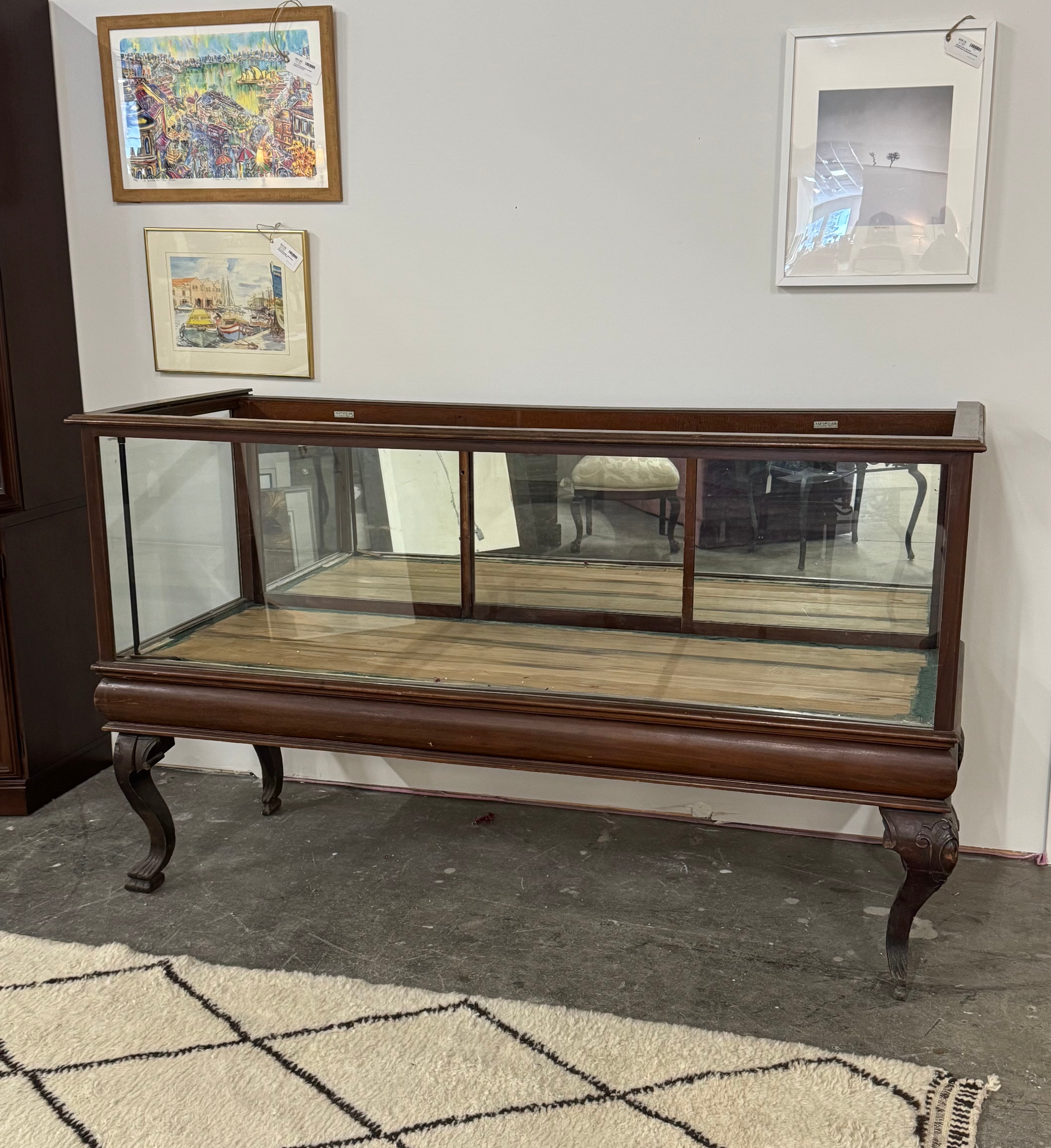Antique KENT-MCLAIN Display Case