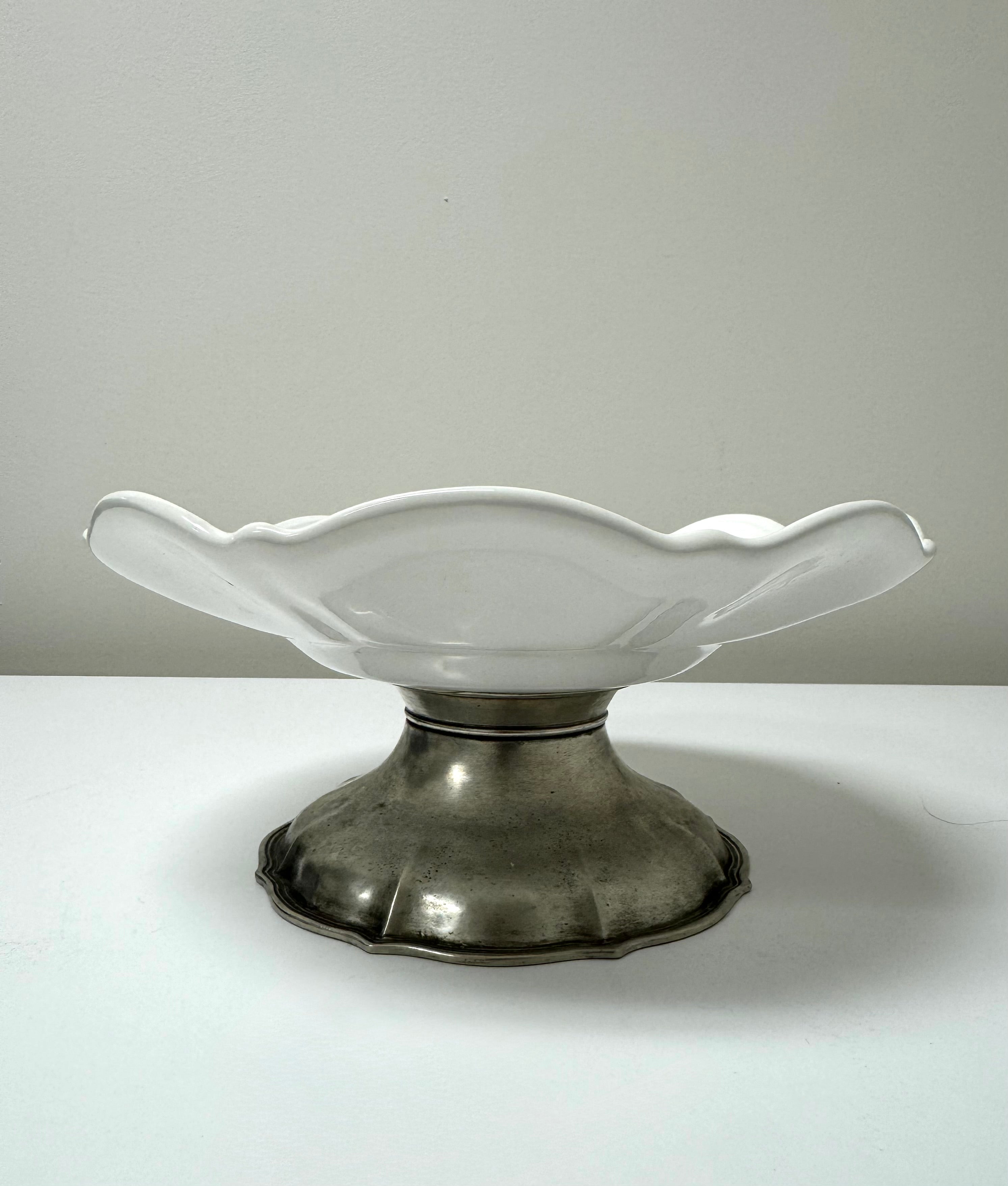 ARTE ITALICA 'Tuscan' Scalloped Footed Bowl