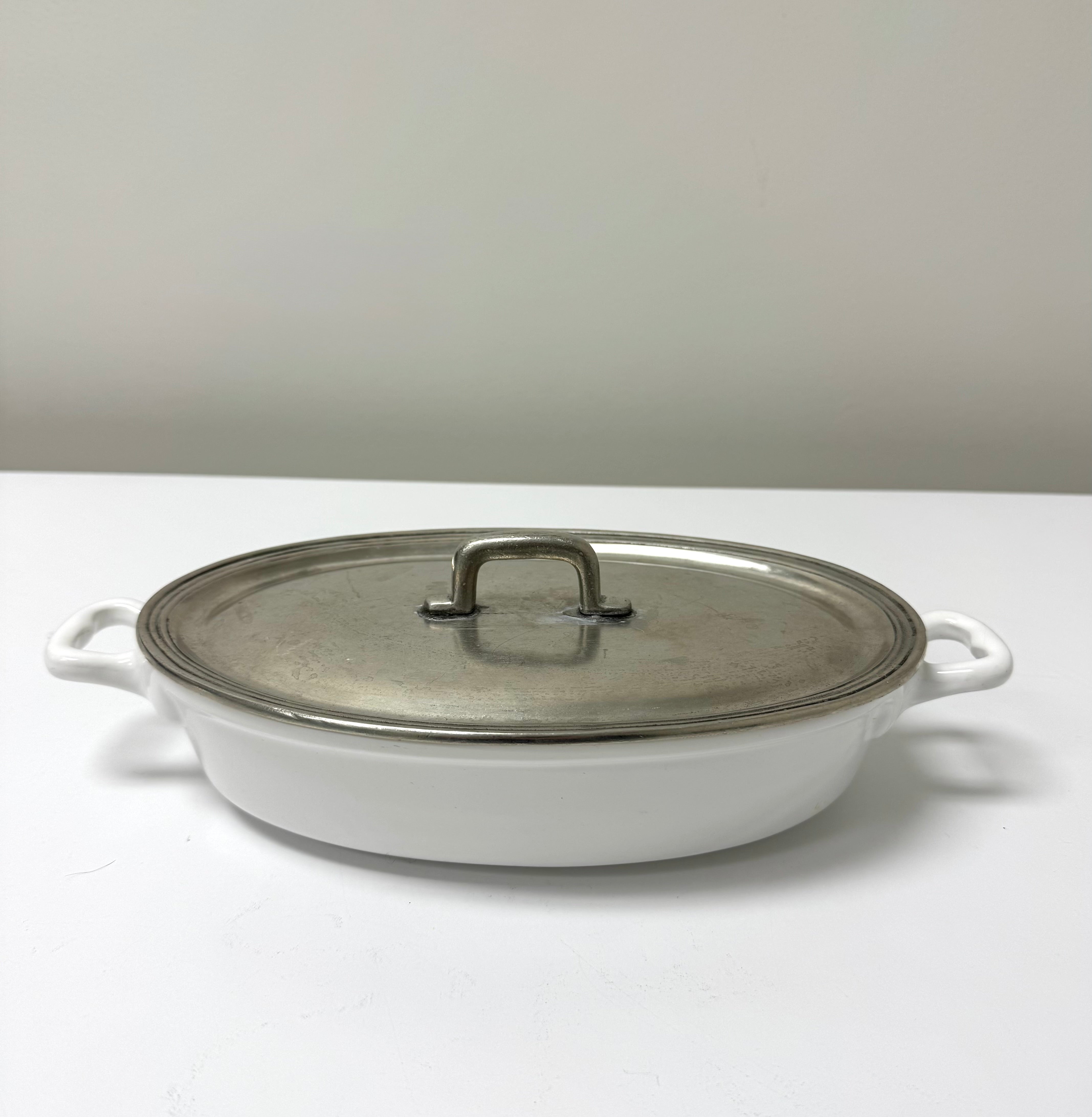 ARTE ITALICA 'Tuscan' Covered Oval Vegetable Bowl