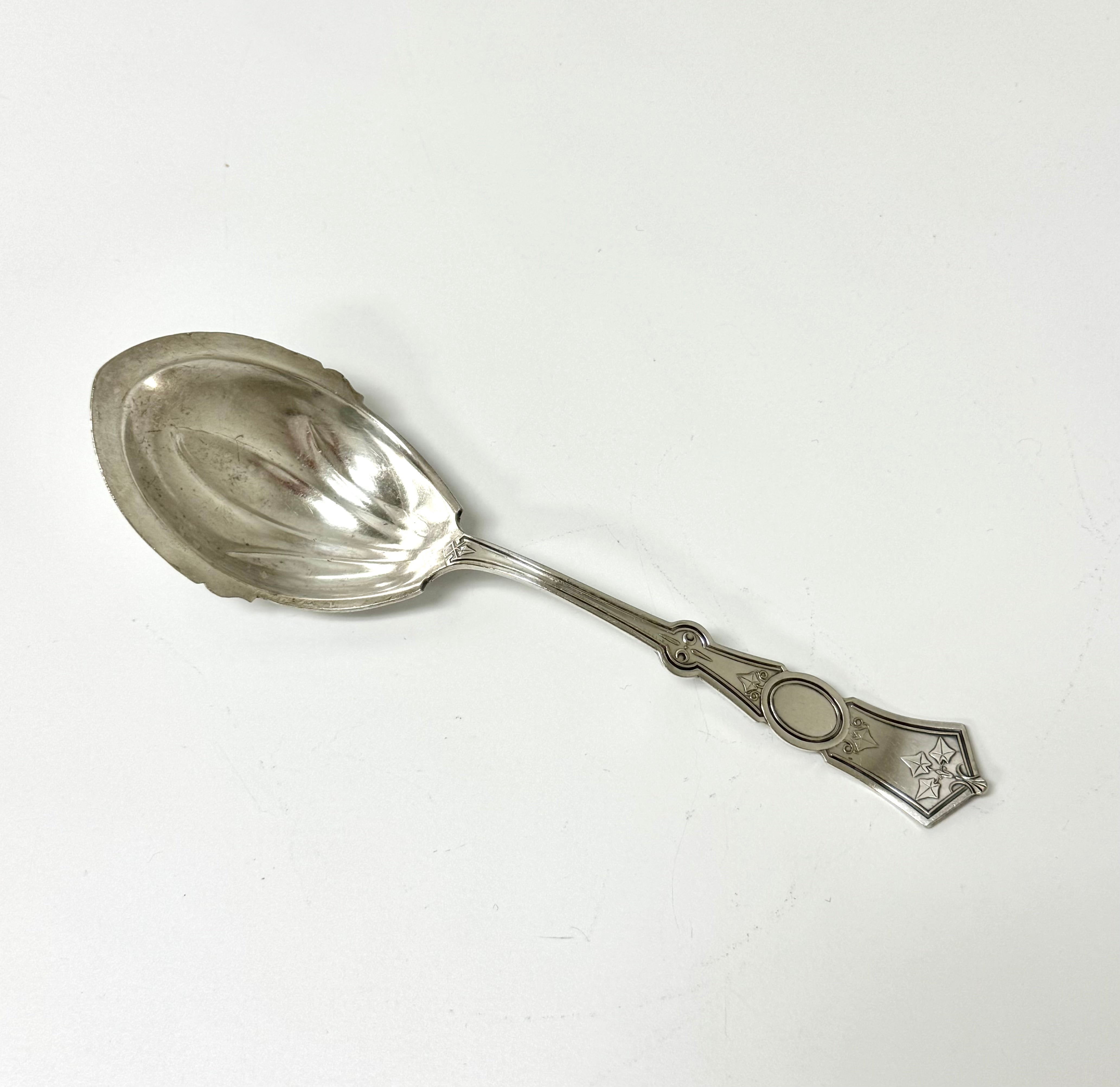 Vintage Silverplate Casserole Spoon