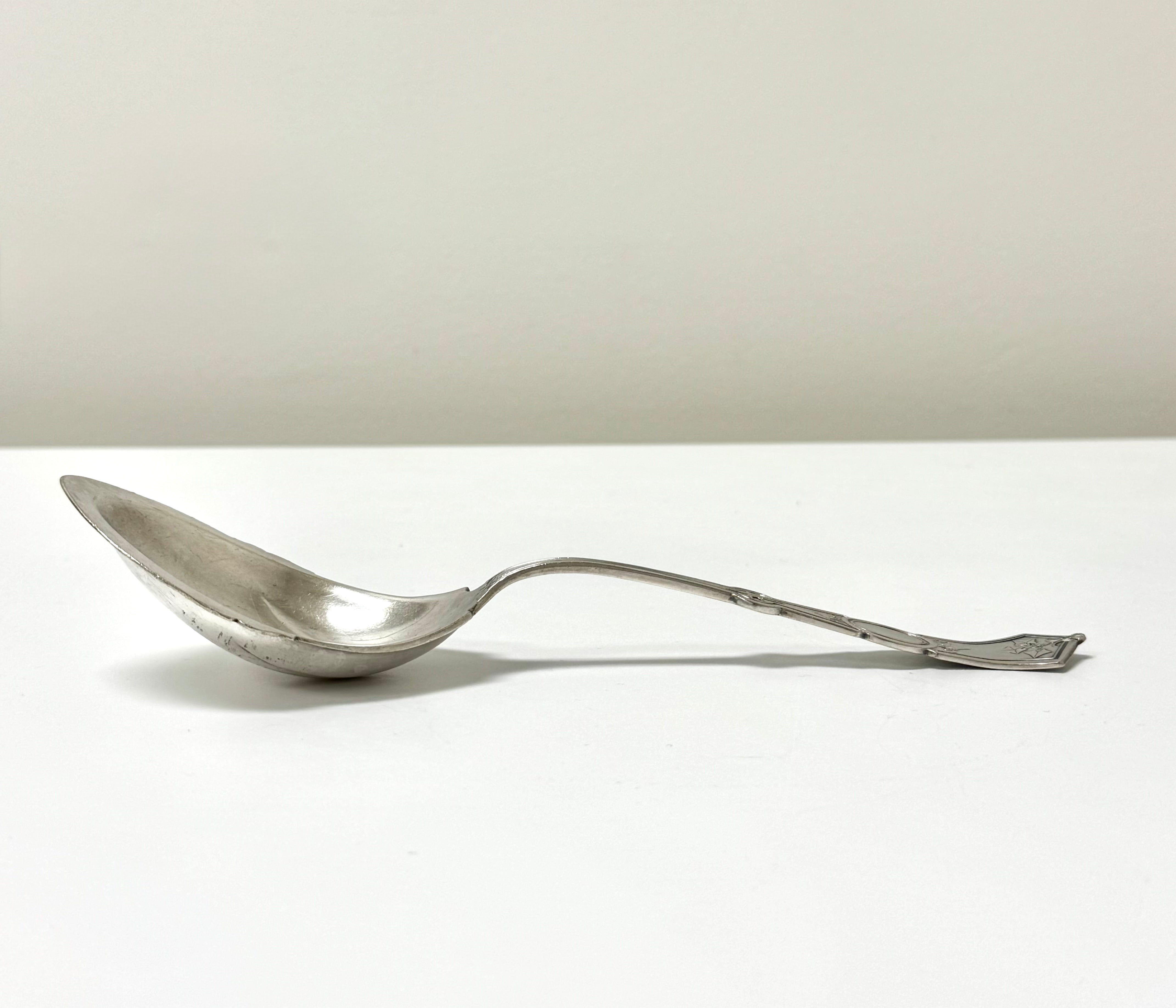Vintage Silverplate Casserole Spoon