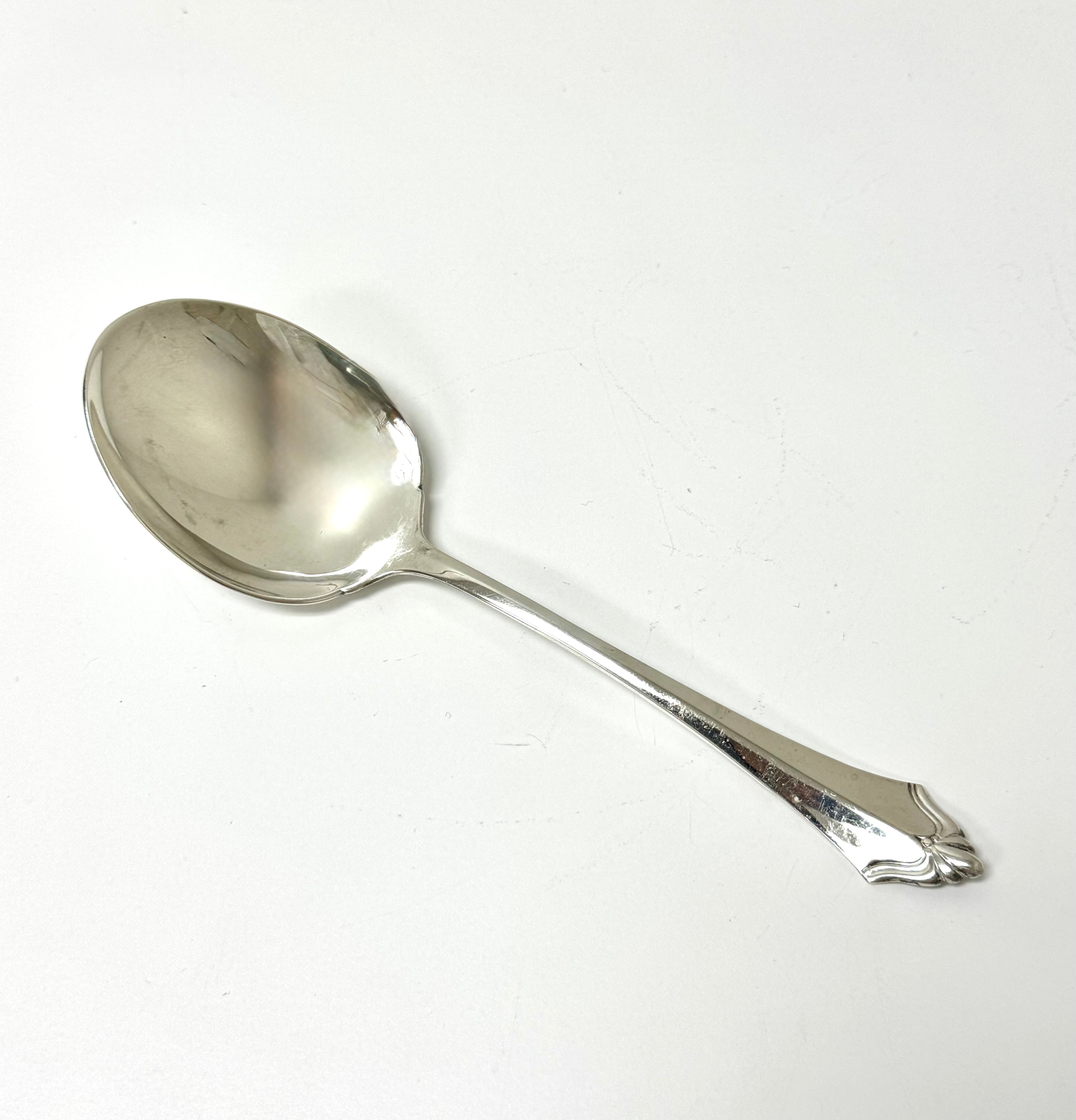 Vintage Silverplate Serving Spoon