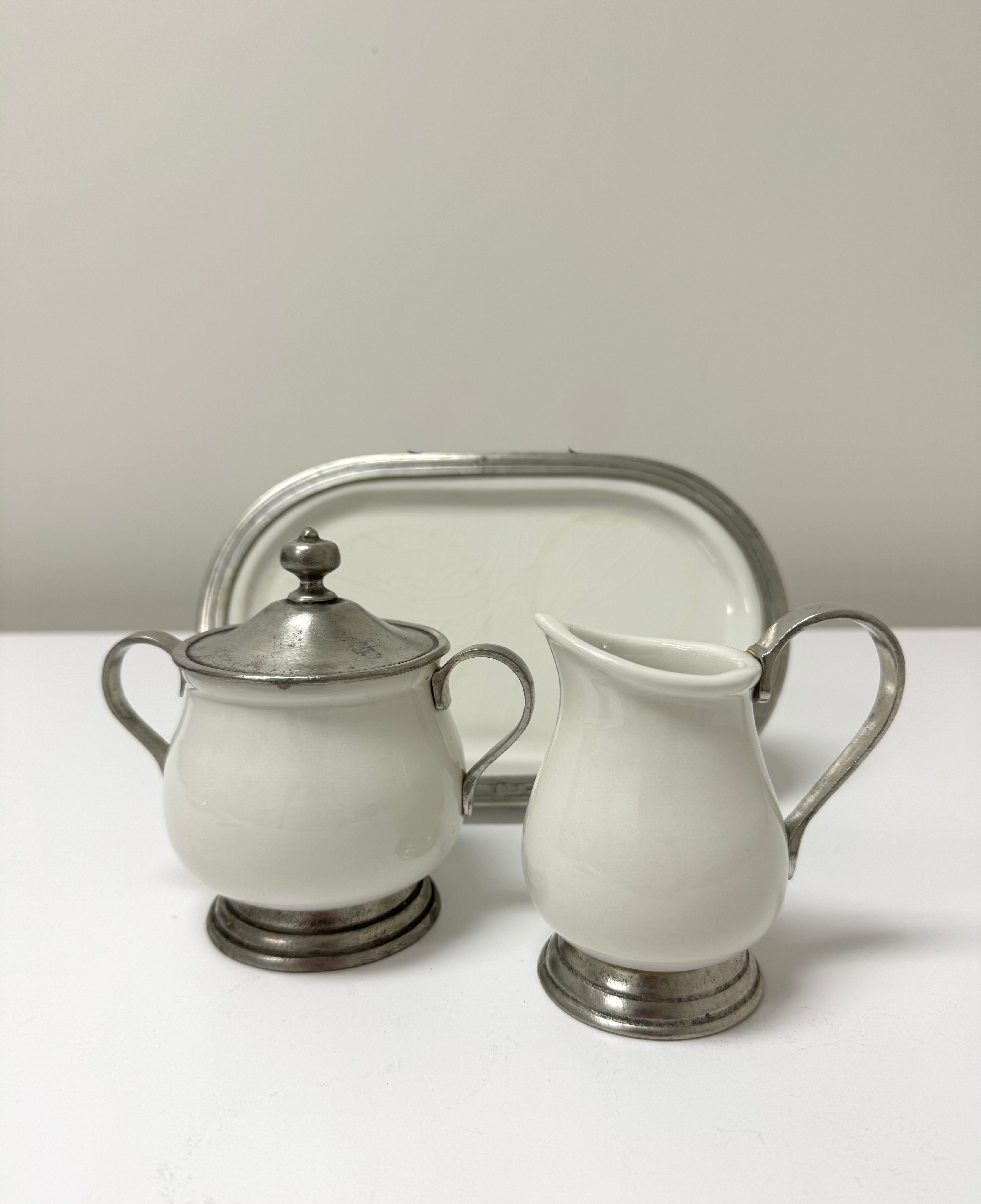 ARTE ITALICA 'Tuscan' Cream & Sugar with Tray