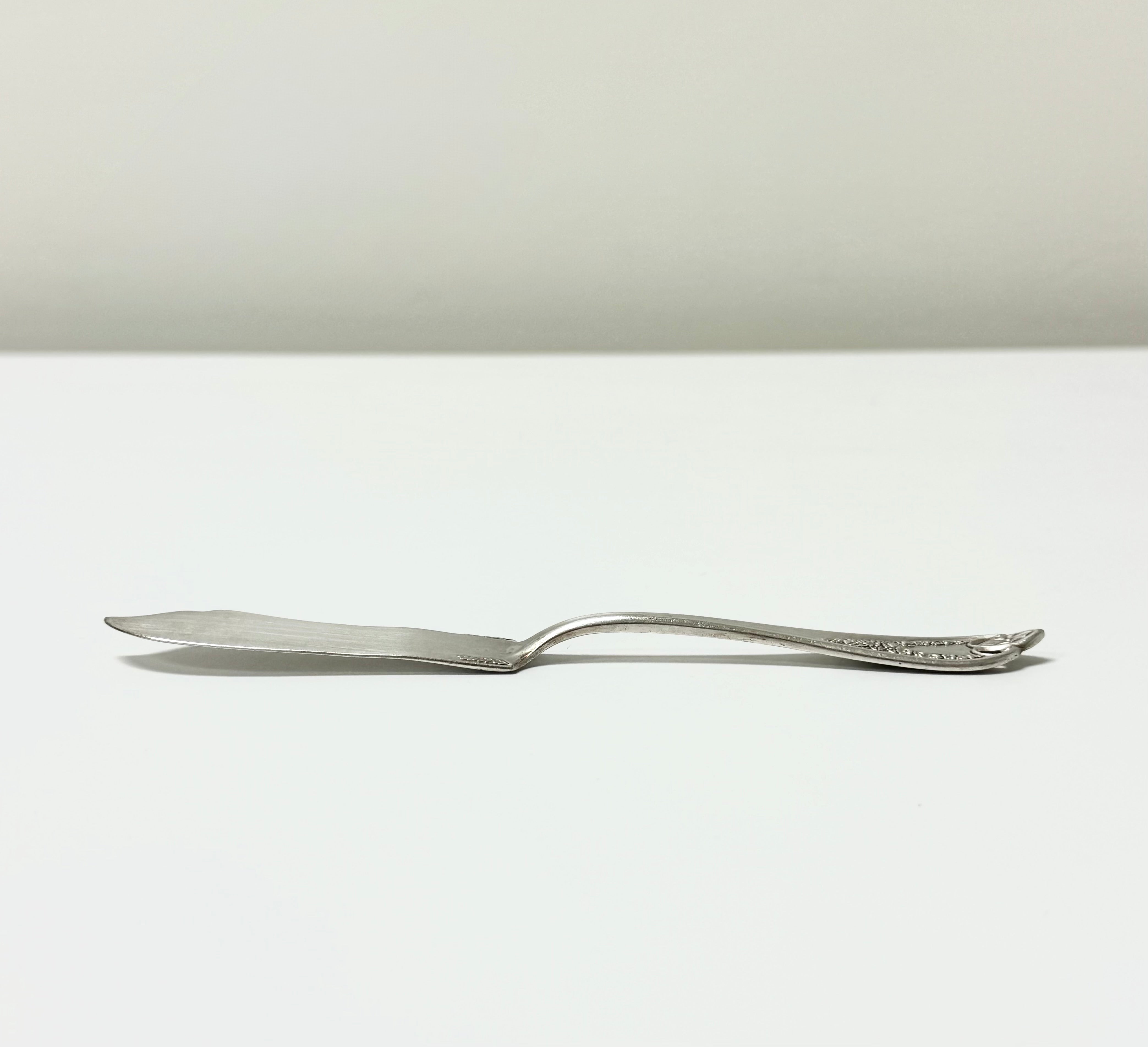 Vintage Silverplate Master Butter Knife