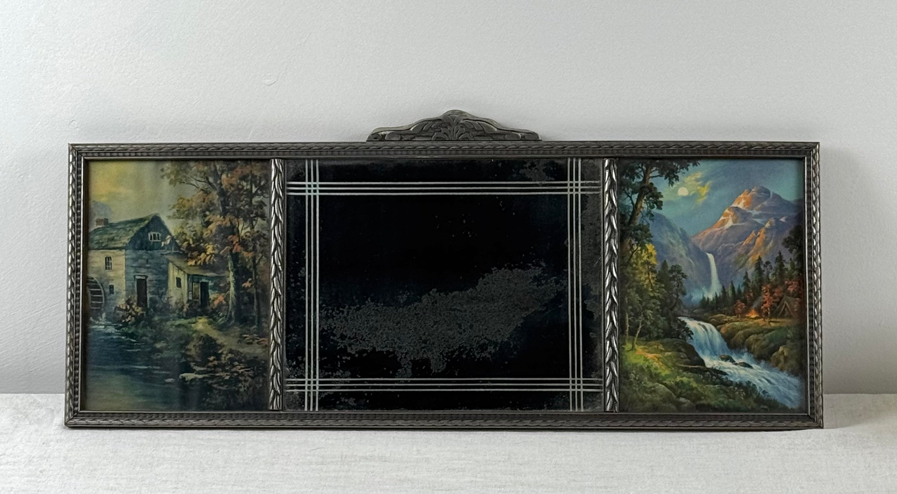 Vintage Landscape Mirror