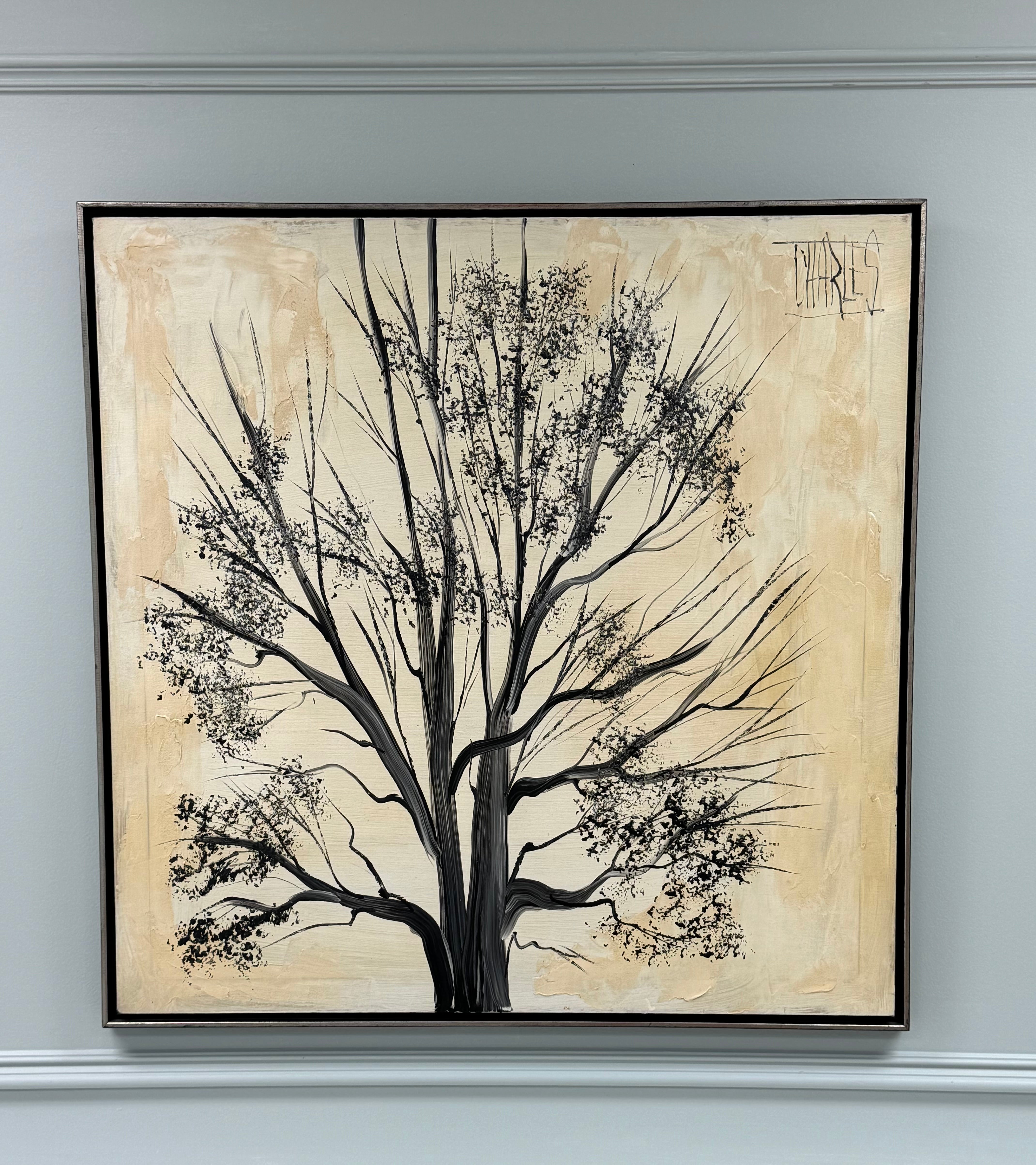 'Oak Branches' Original Oil