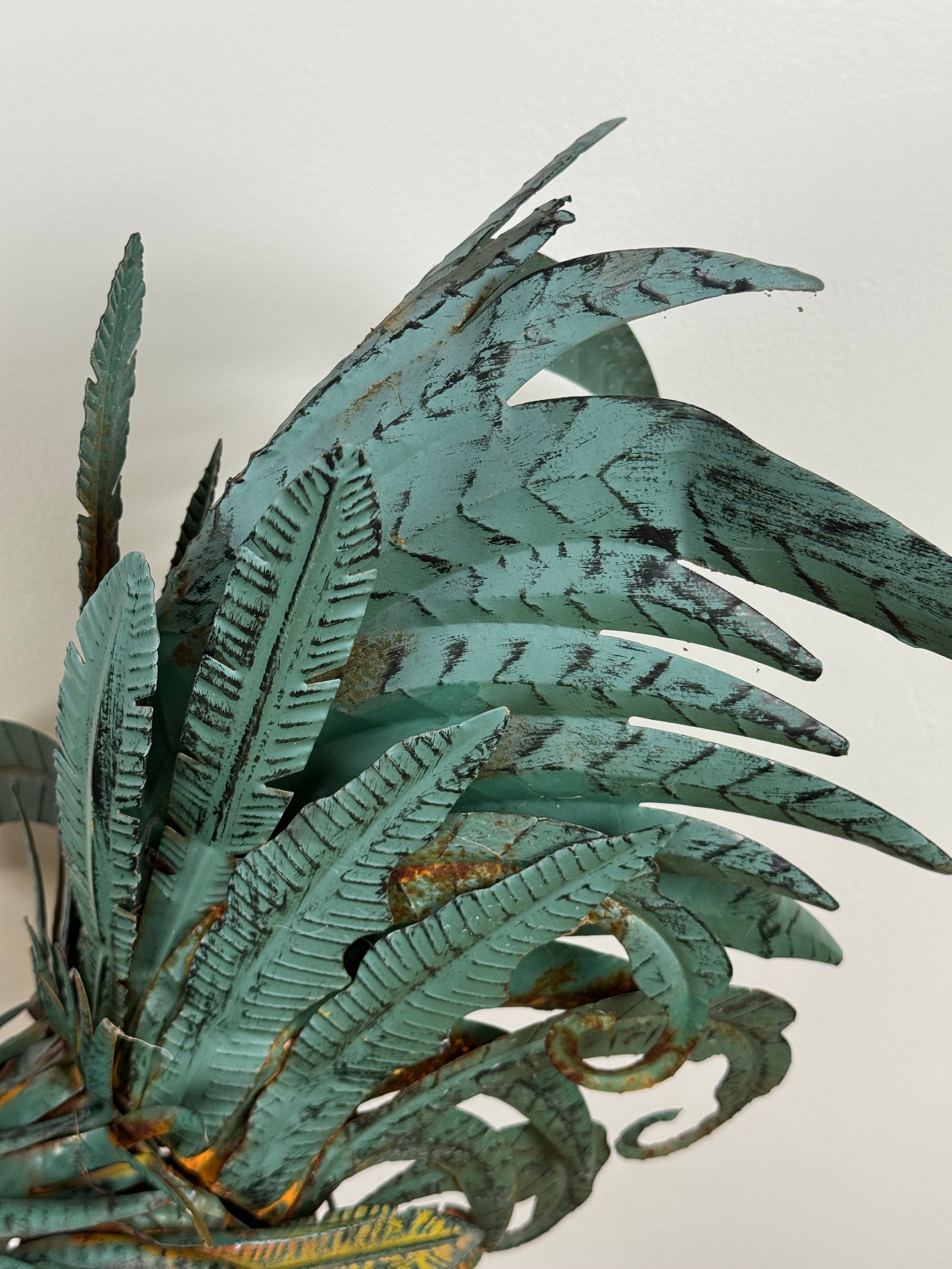 Colourful Metal Garden Rooster