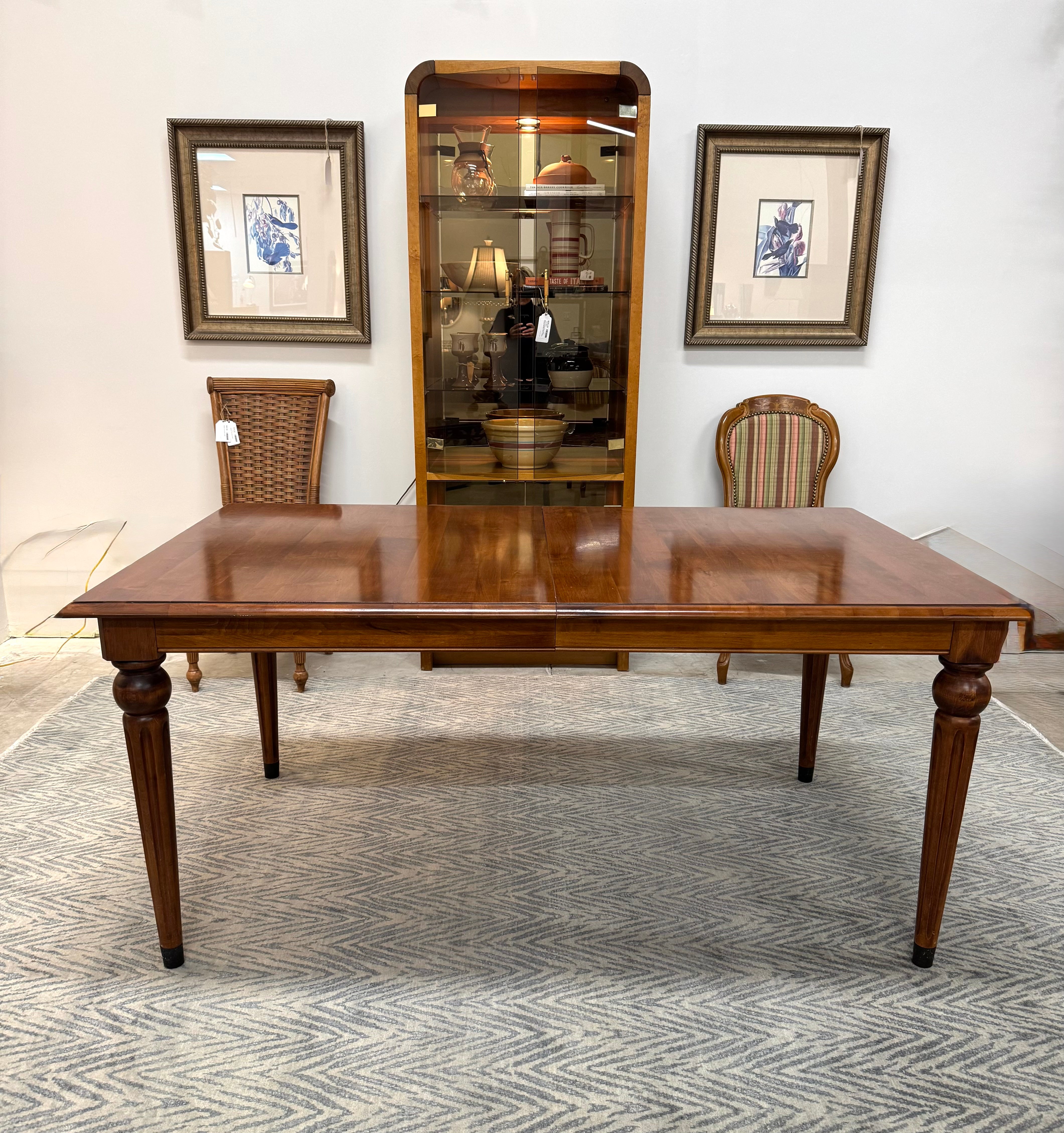 ETHAN ALLEN Maple Dining Table