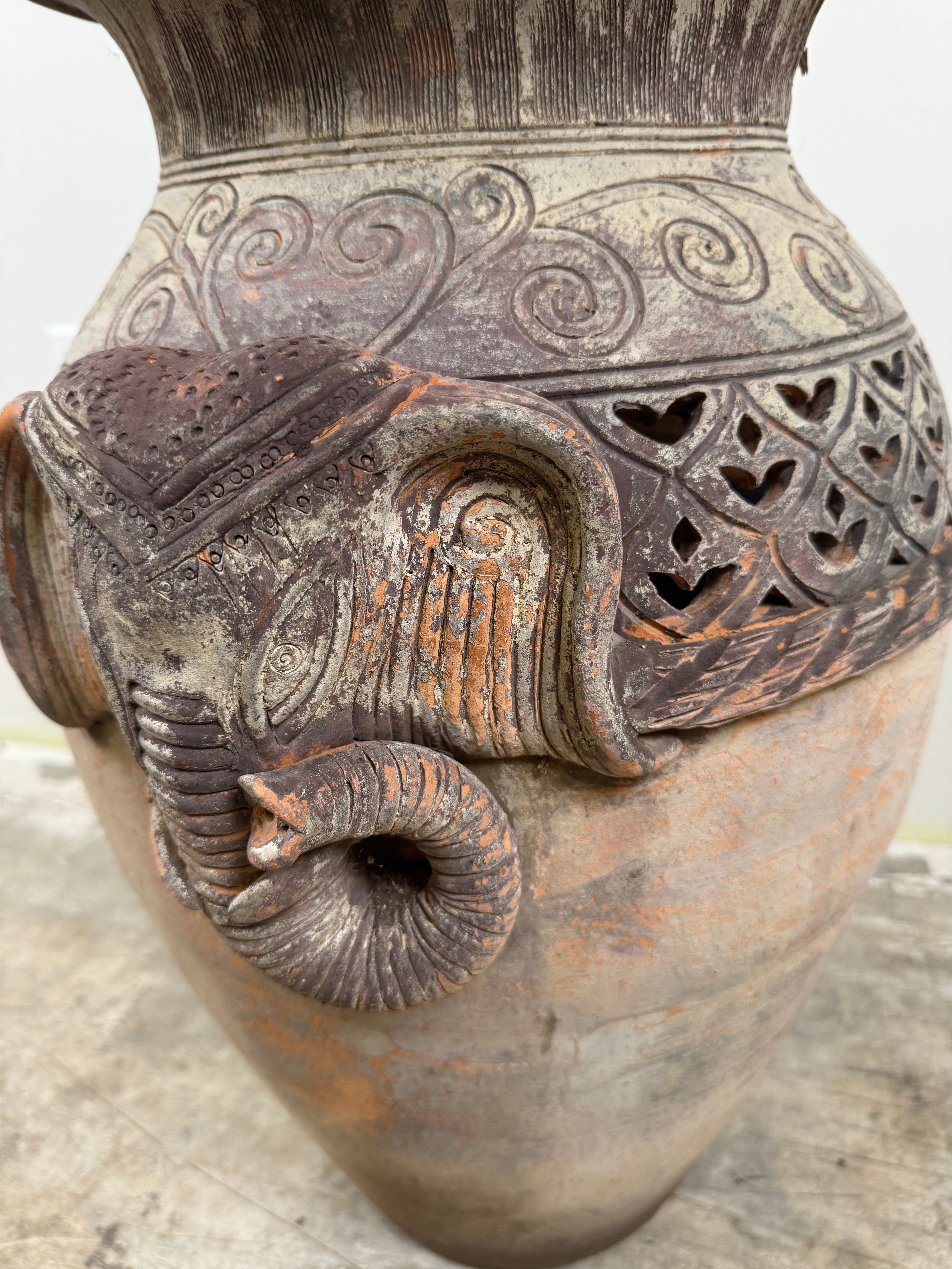 Terracotta Garden Urn