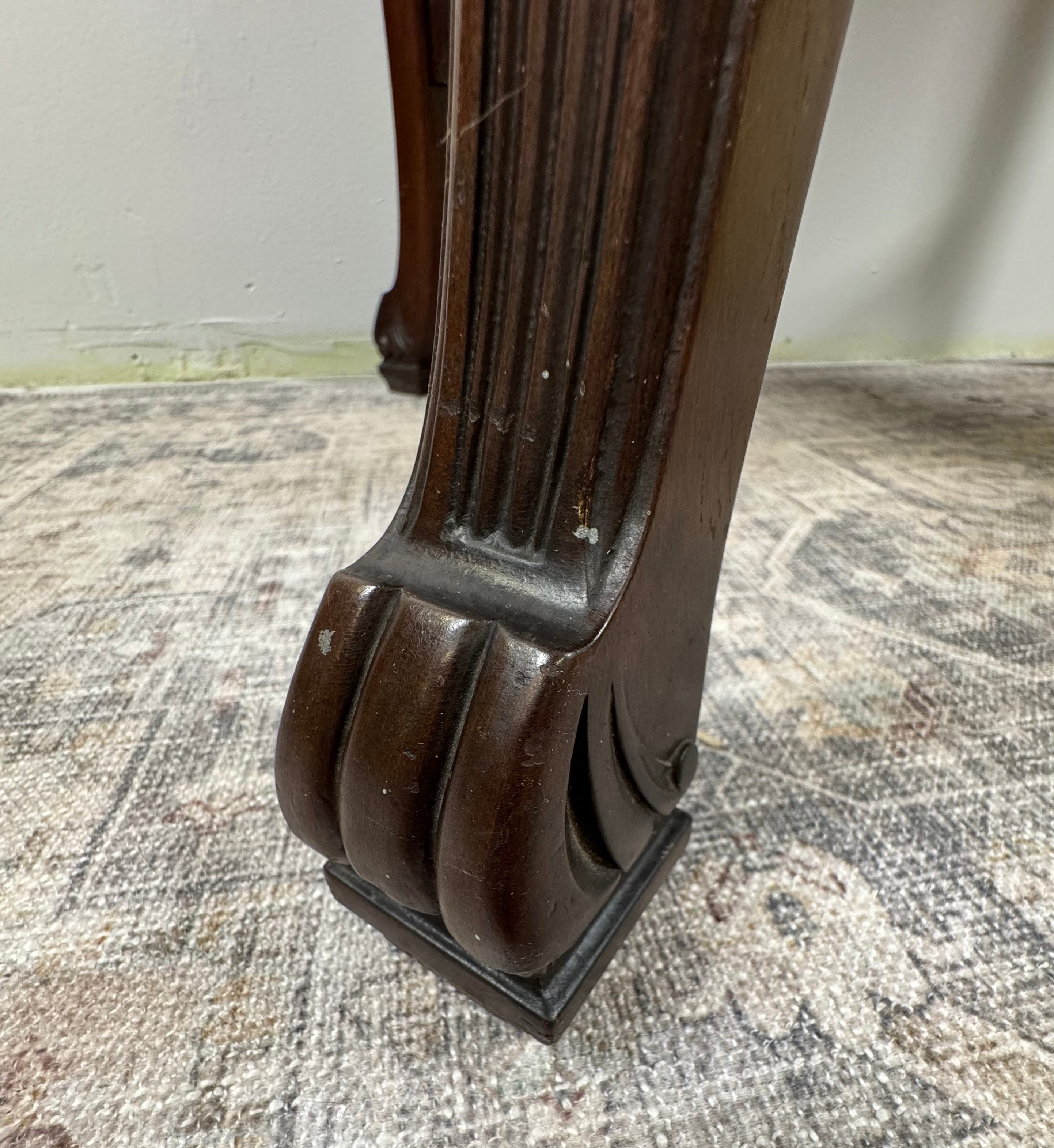 Carved Wood Table