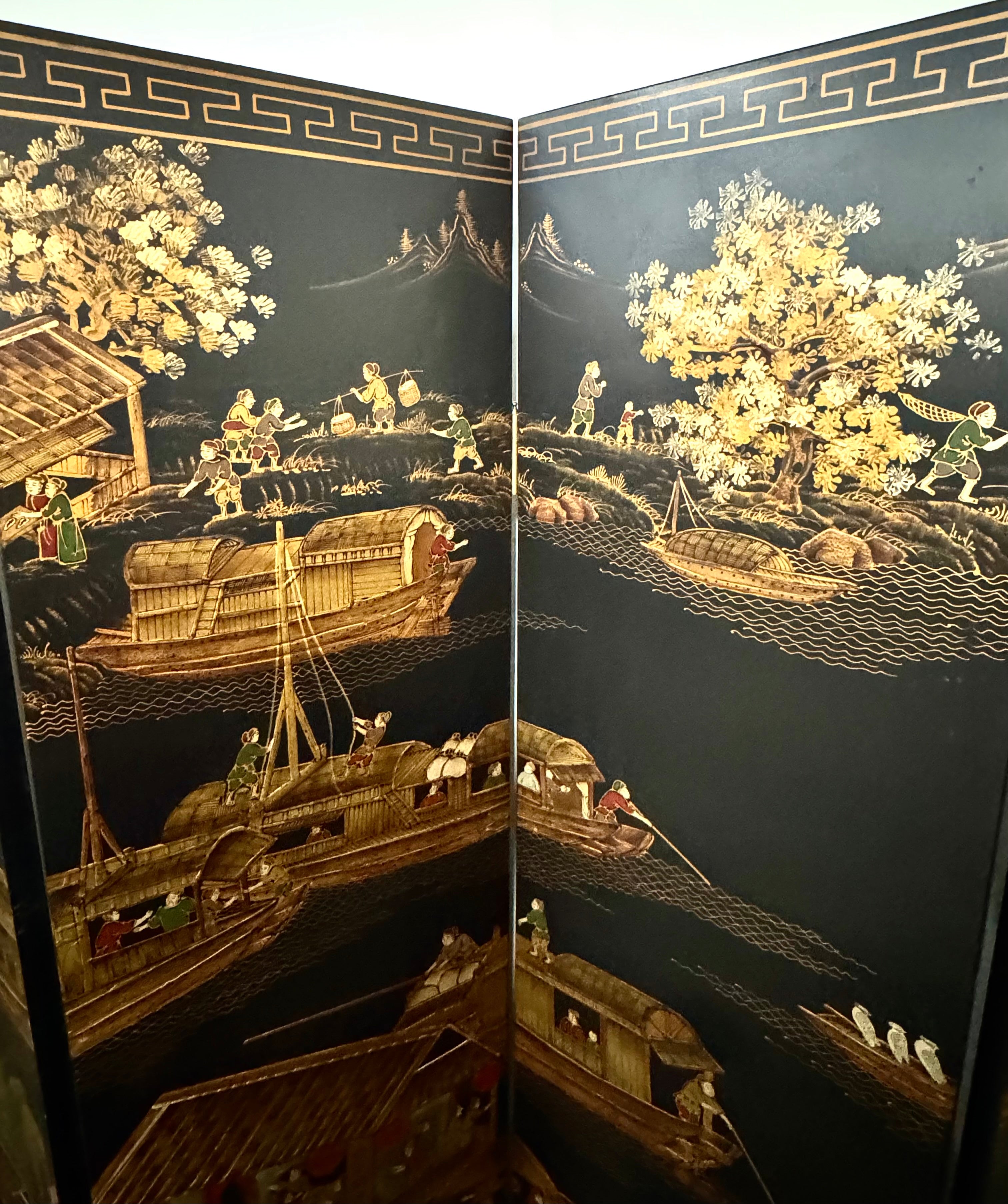 Asian Room Divider Screen