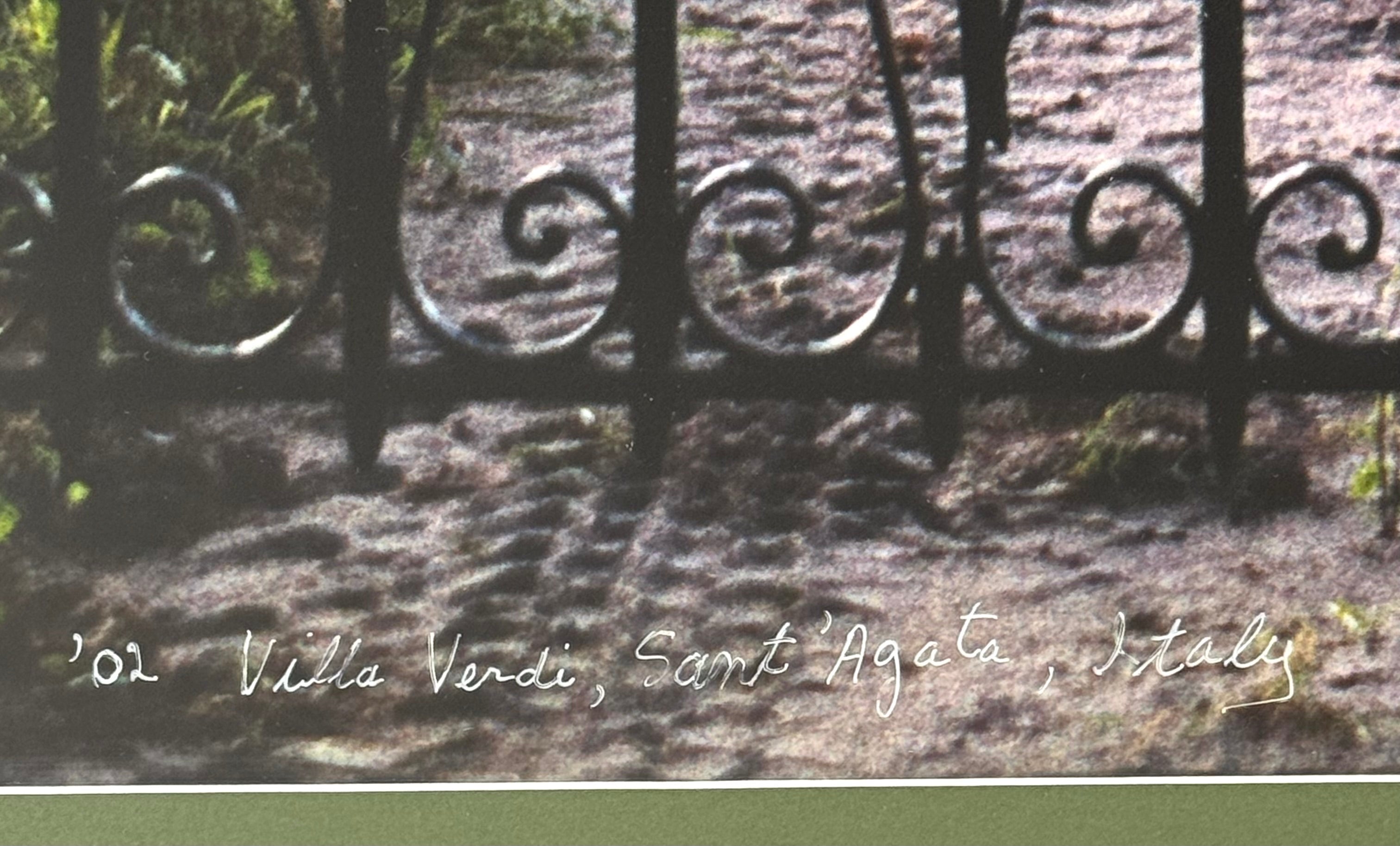 'Villa Verdi Sant'Agata Italy' Photograph