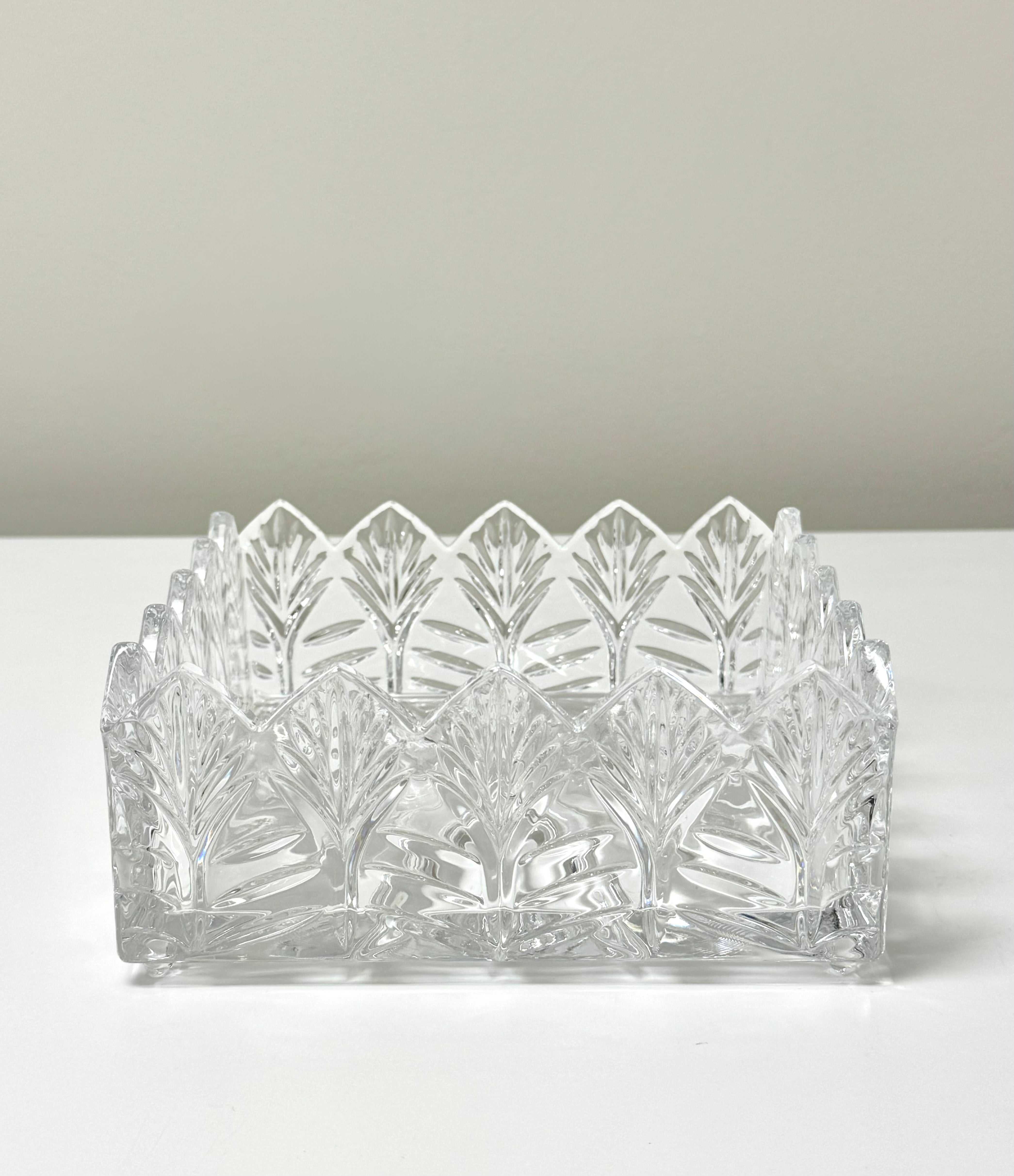 Cut Crystal Napkin Holder