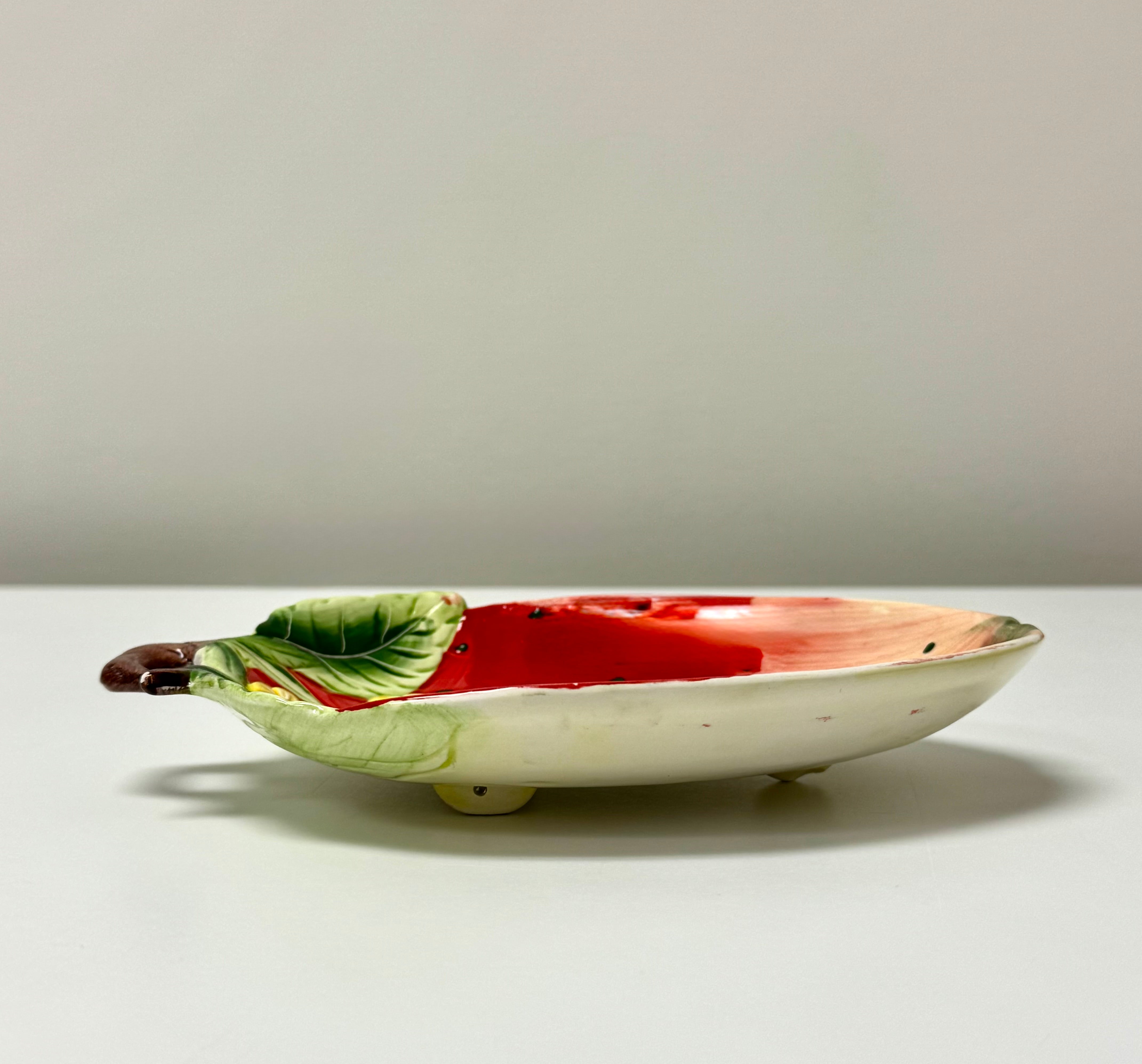 Vintage Ceramic Strawberry Dish