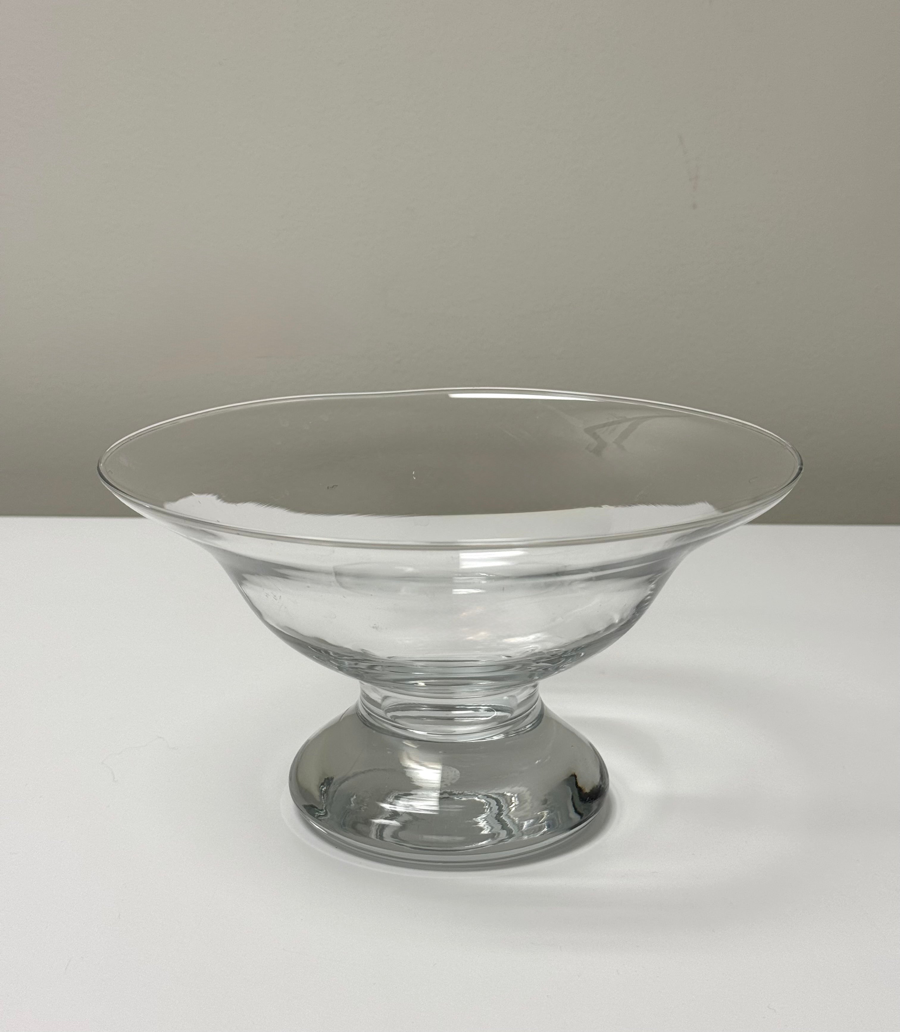 ABBOTT 9-1/2" Glass Pedestal Bowl