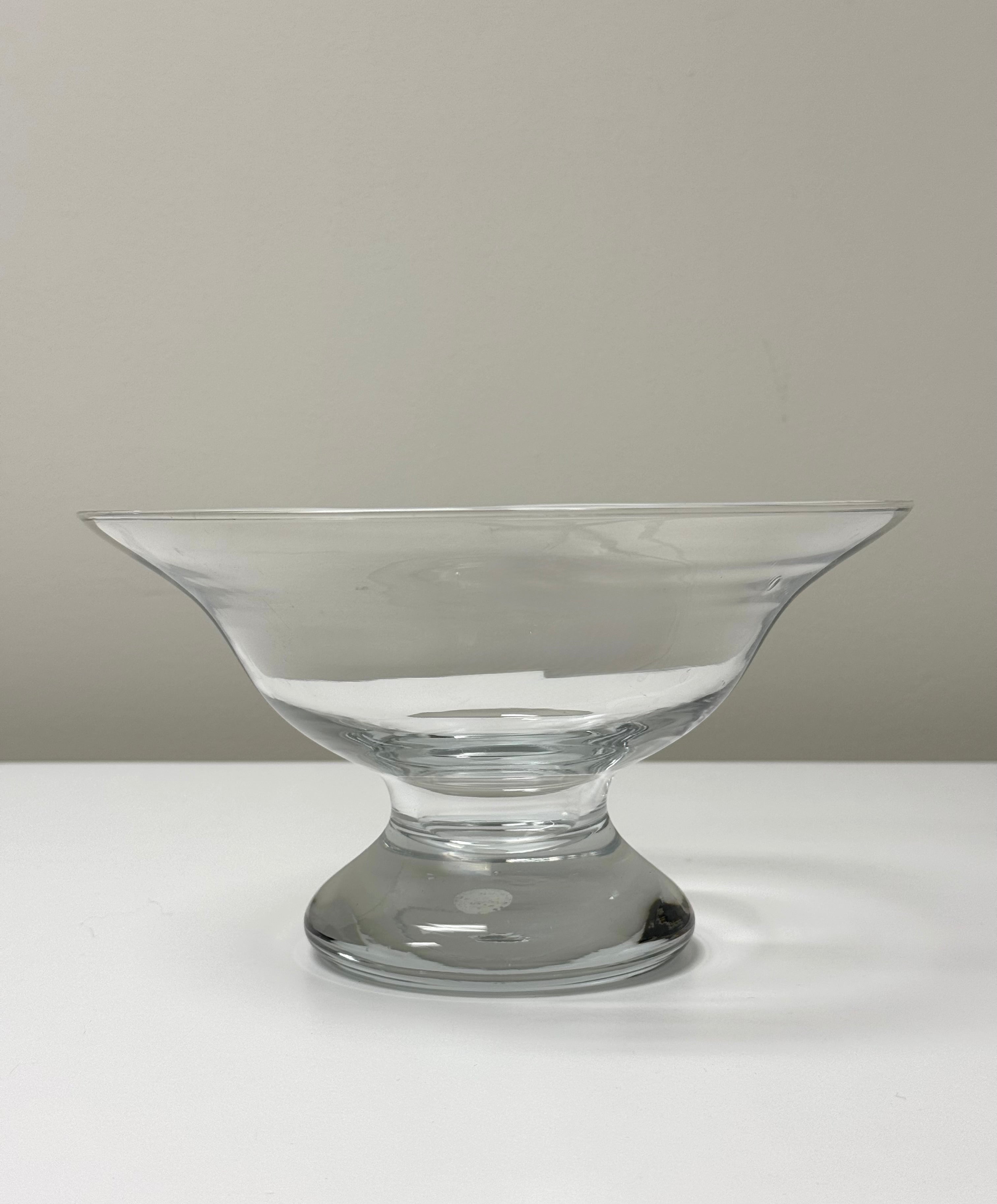 ABBOTT 9-1/2" Glass Pedestal Bowl