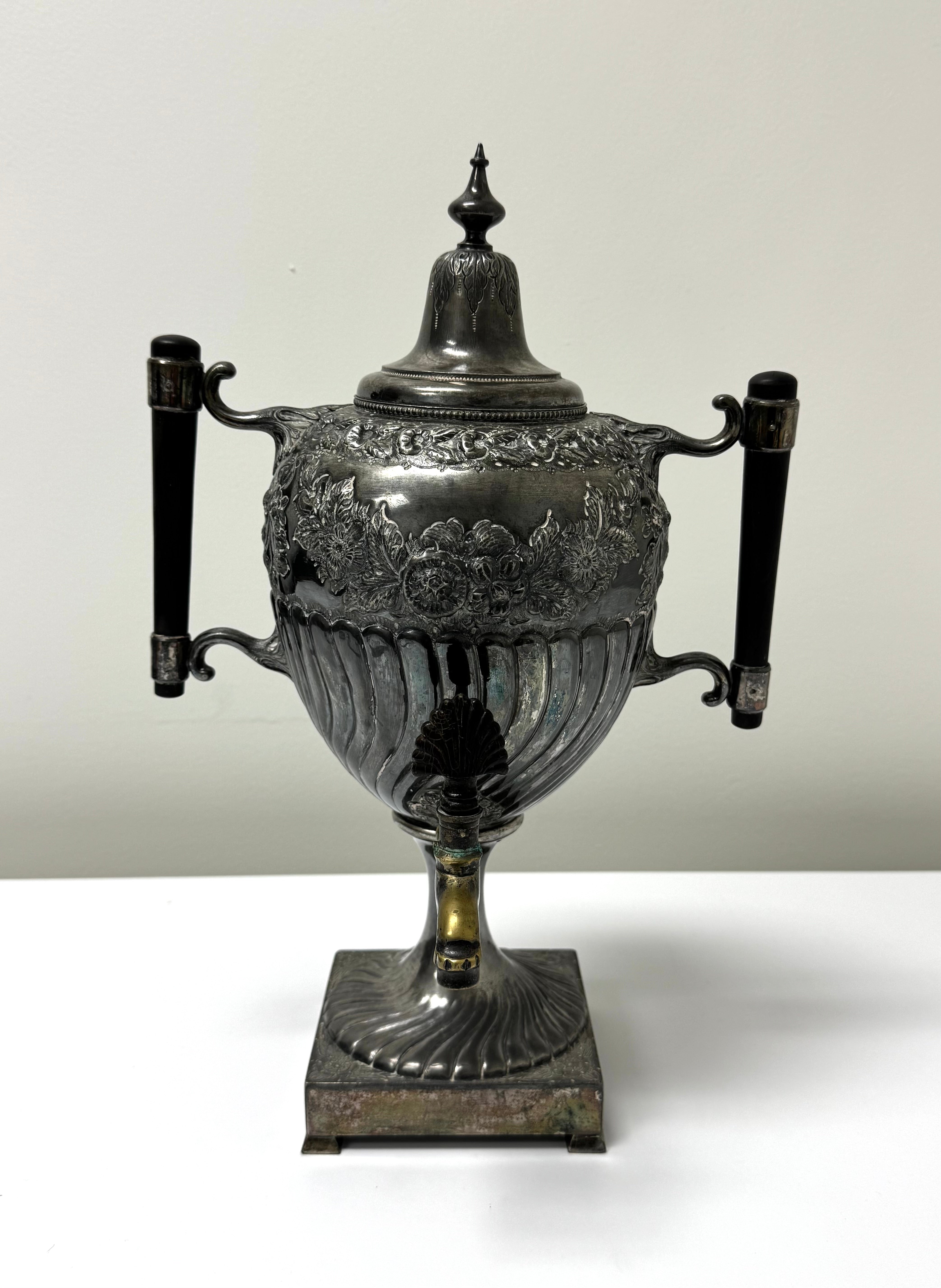 Silverplate Samovar (Tea Urn)