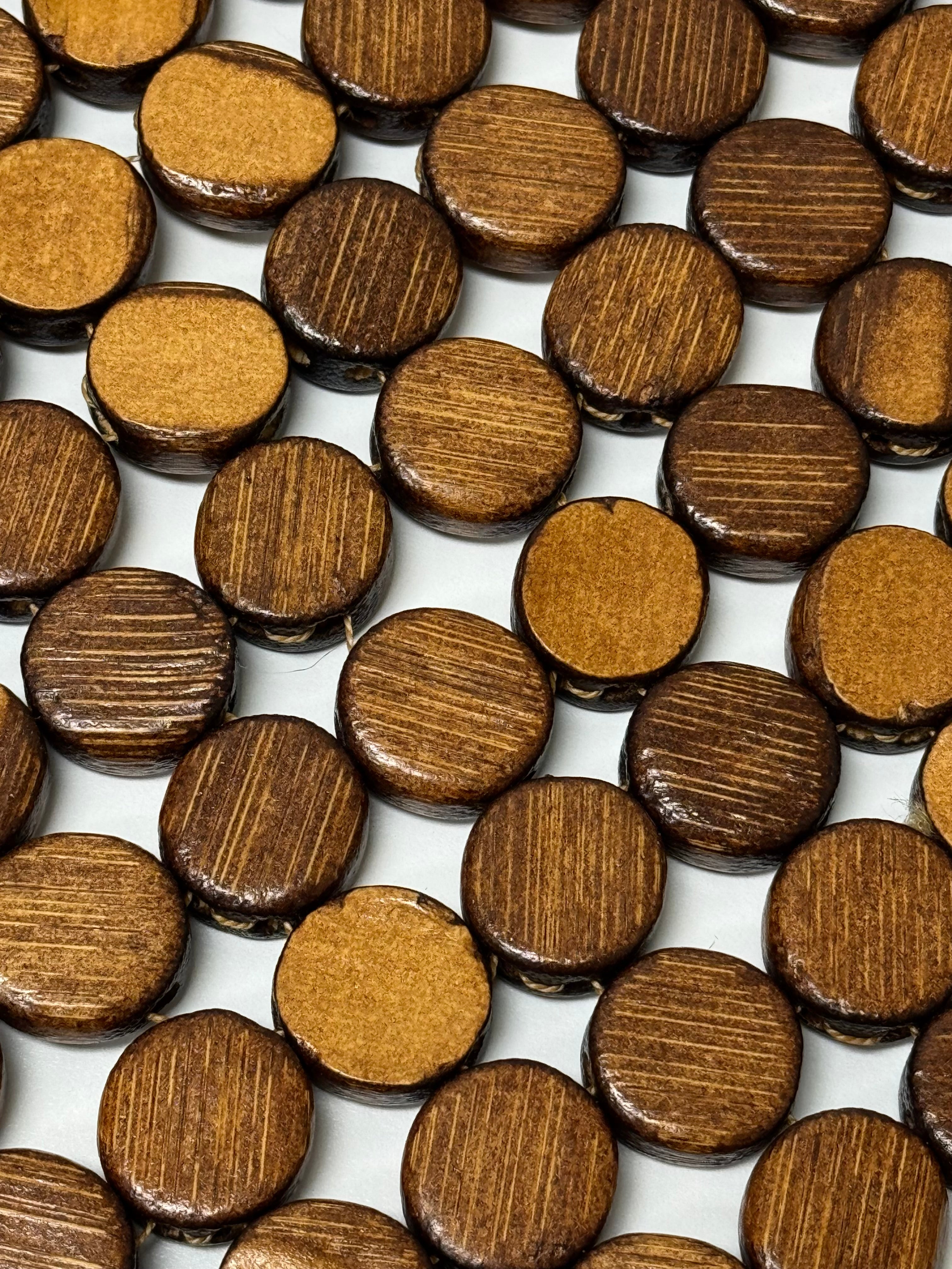 Bamboo Penny Tile Placemats Set of 8