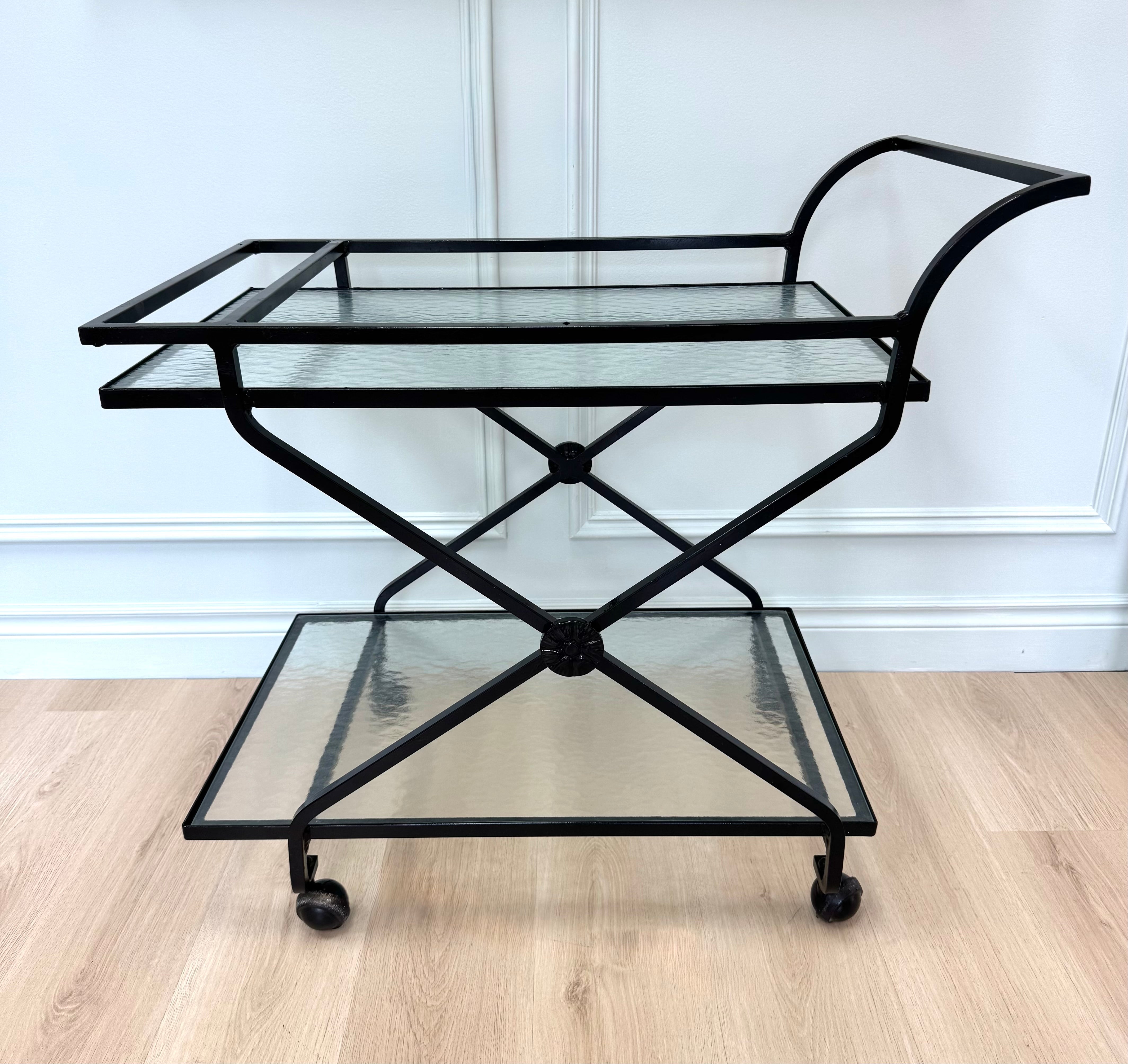 Black Garden Cart