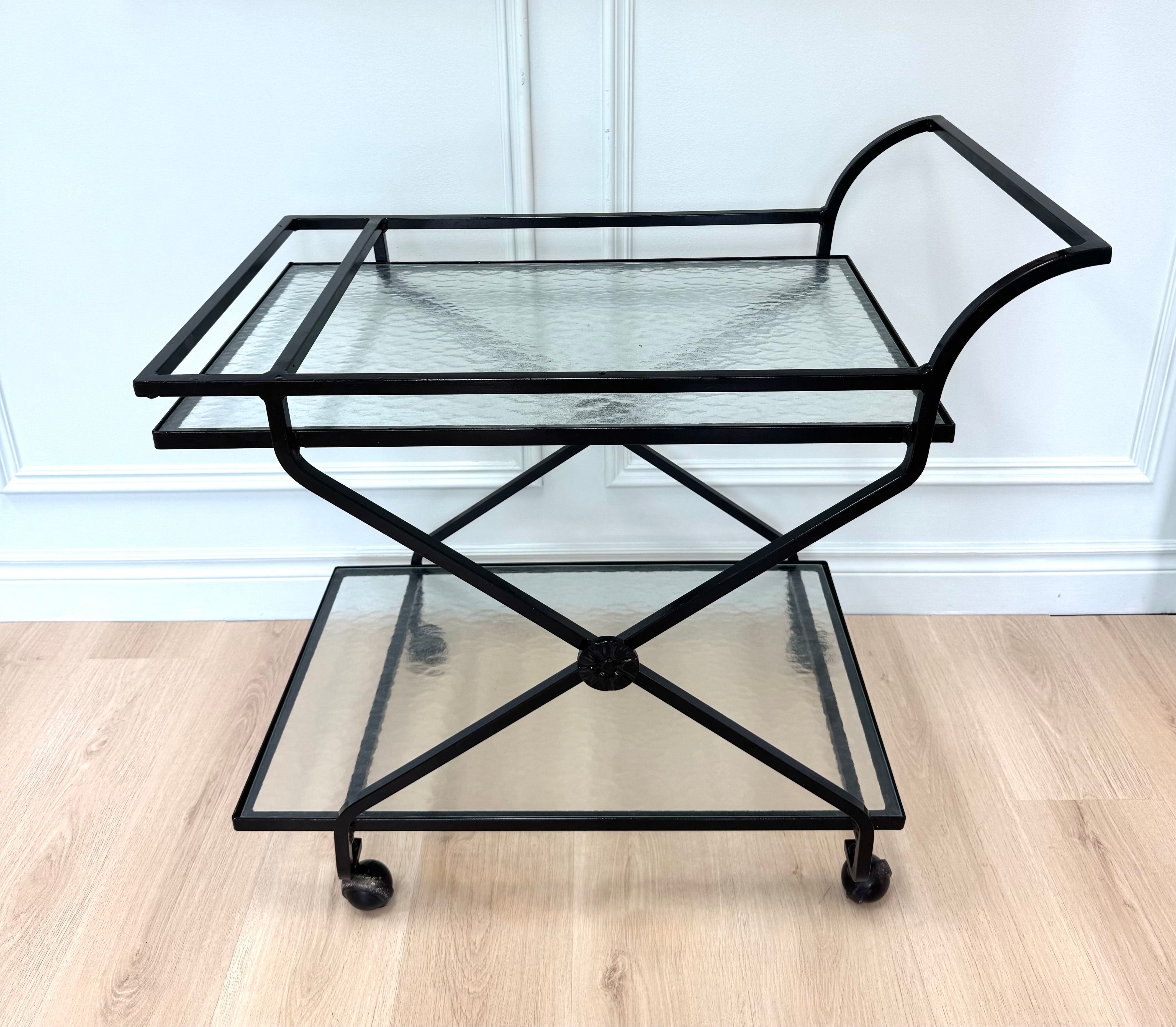 Black Garden Cart