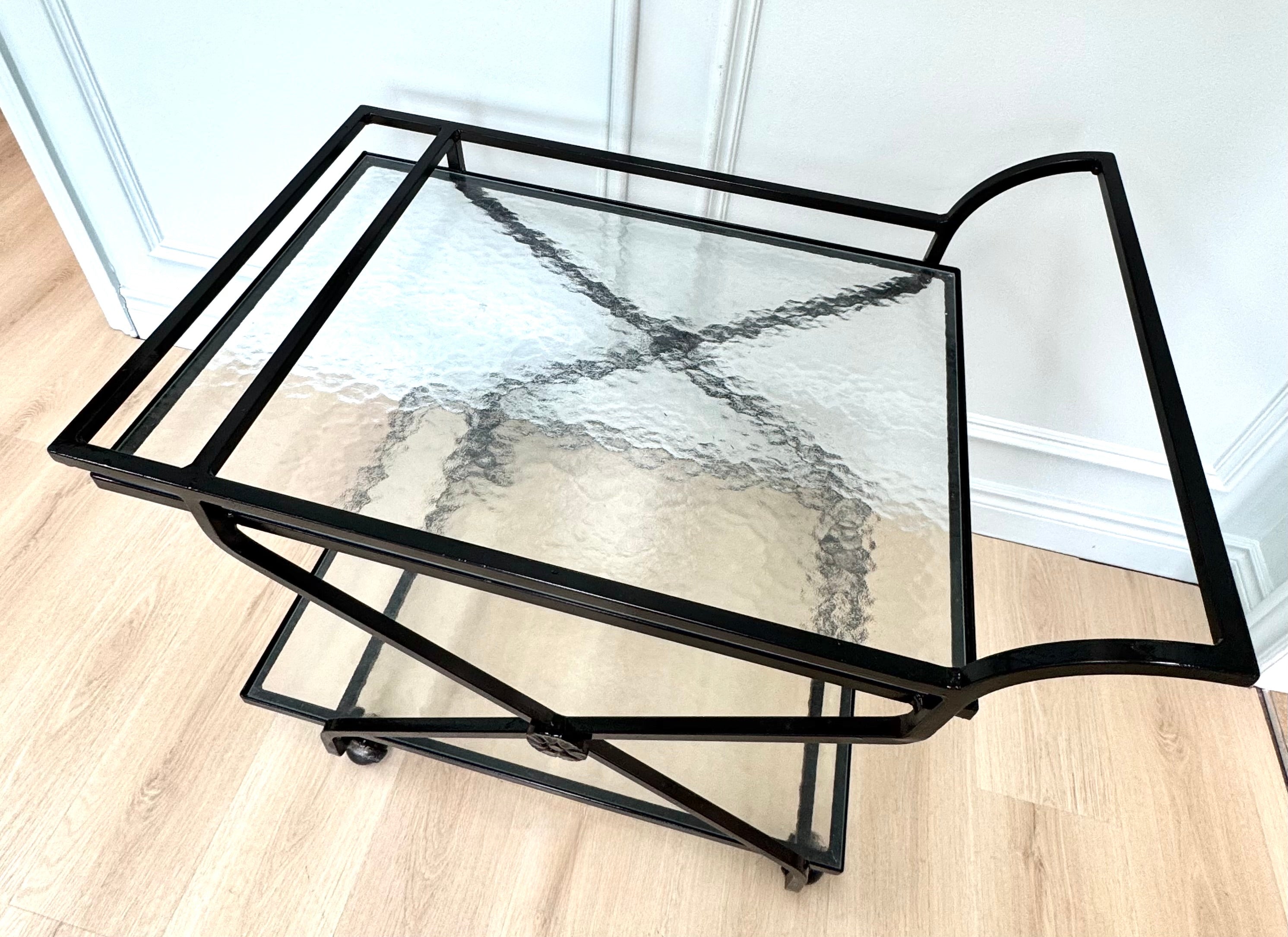 Black Garden Cart