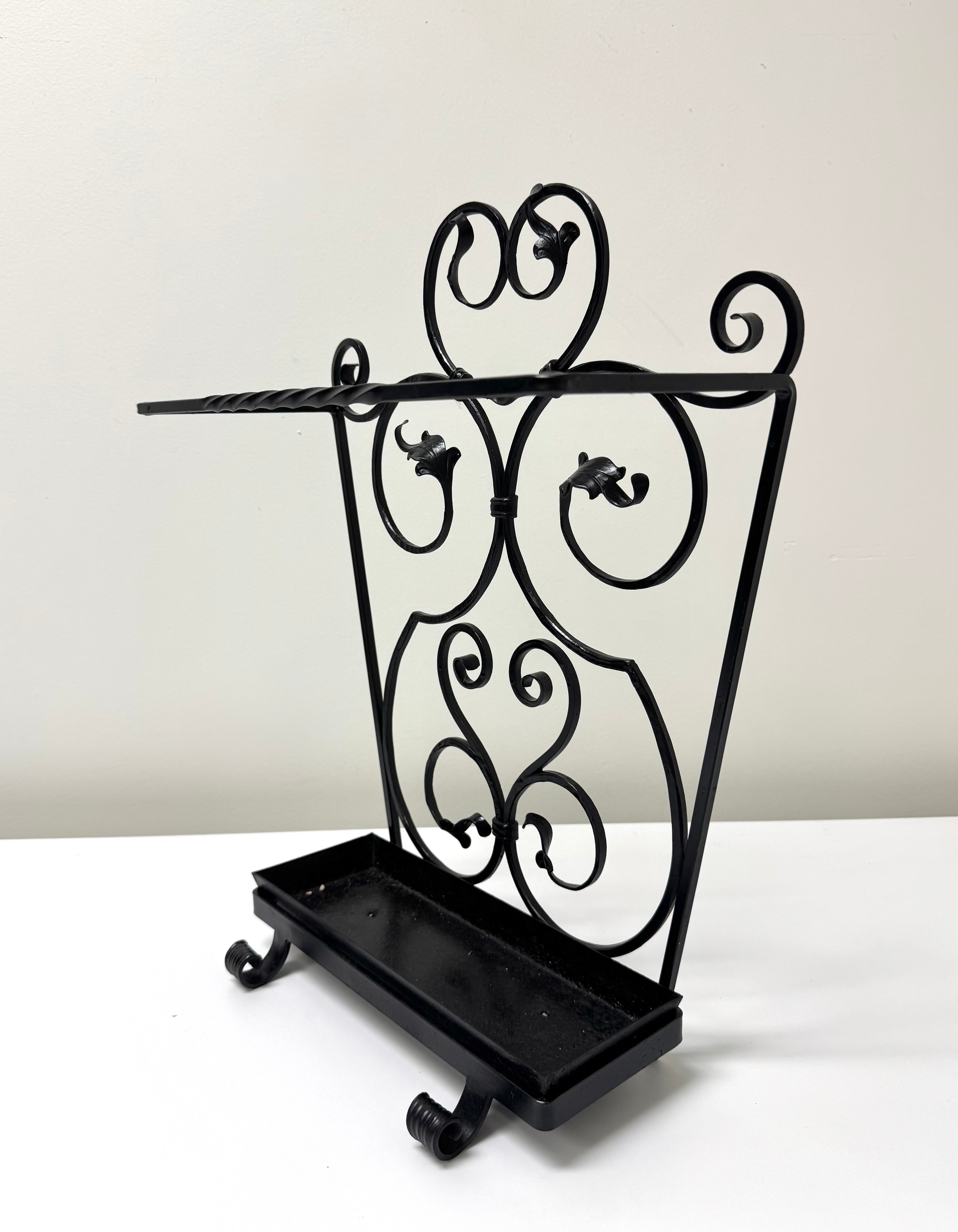 Vintage Iron Umbrella Stand