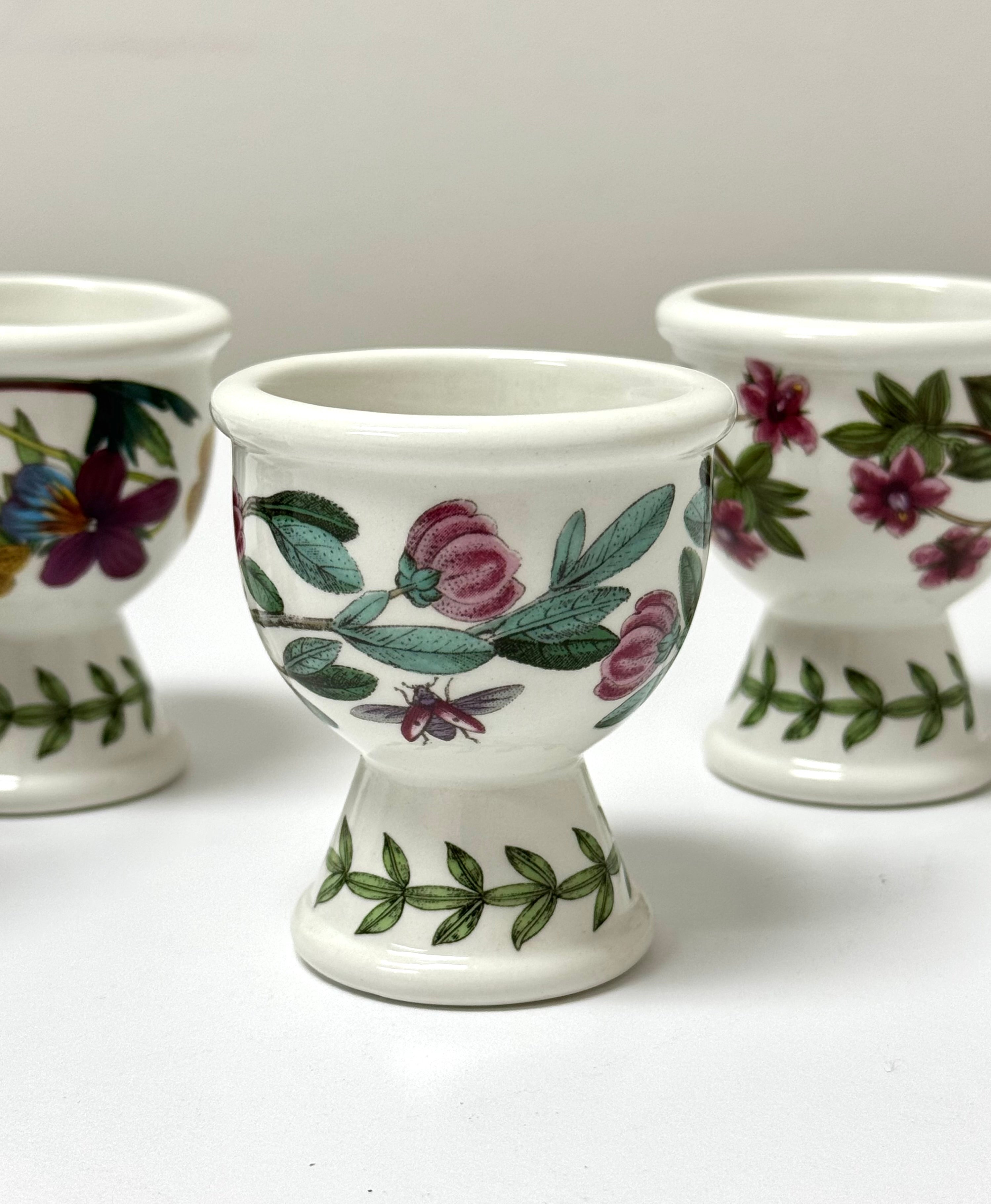 PORTMEIRION 'Botanic Garden' Egg Cups Set of 5