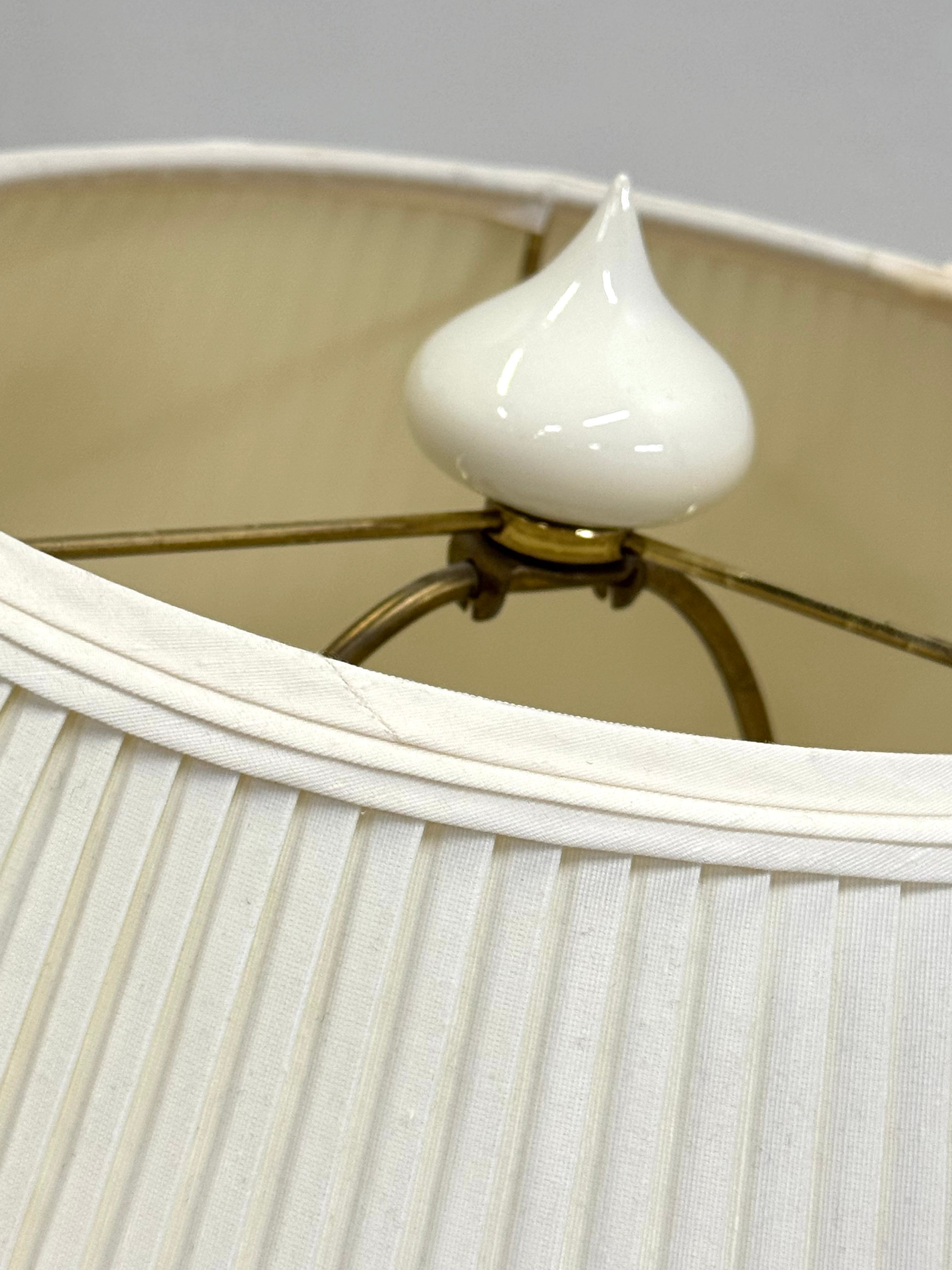 Pink Flower Ceramic Lamp