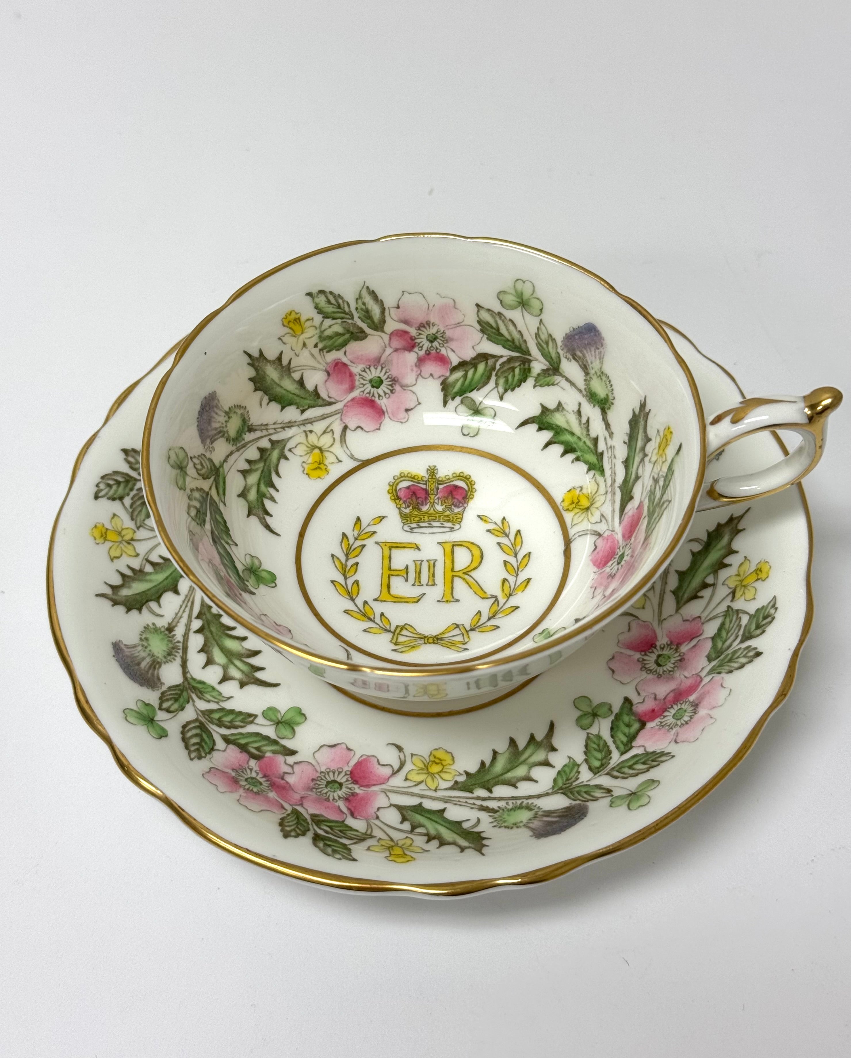PARAGON Elizabeth II Coronation Cup & Saucer