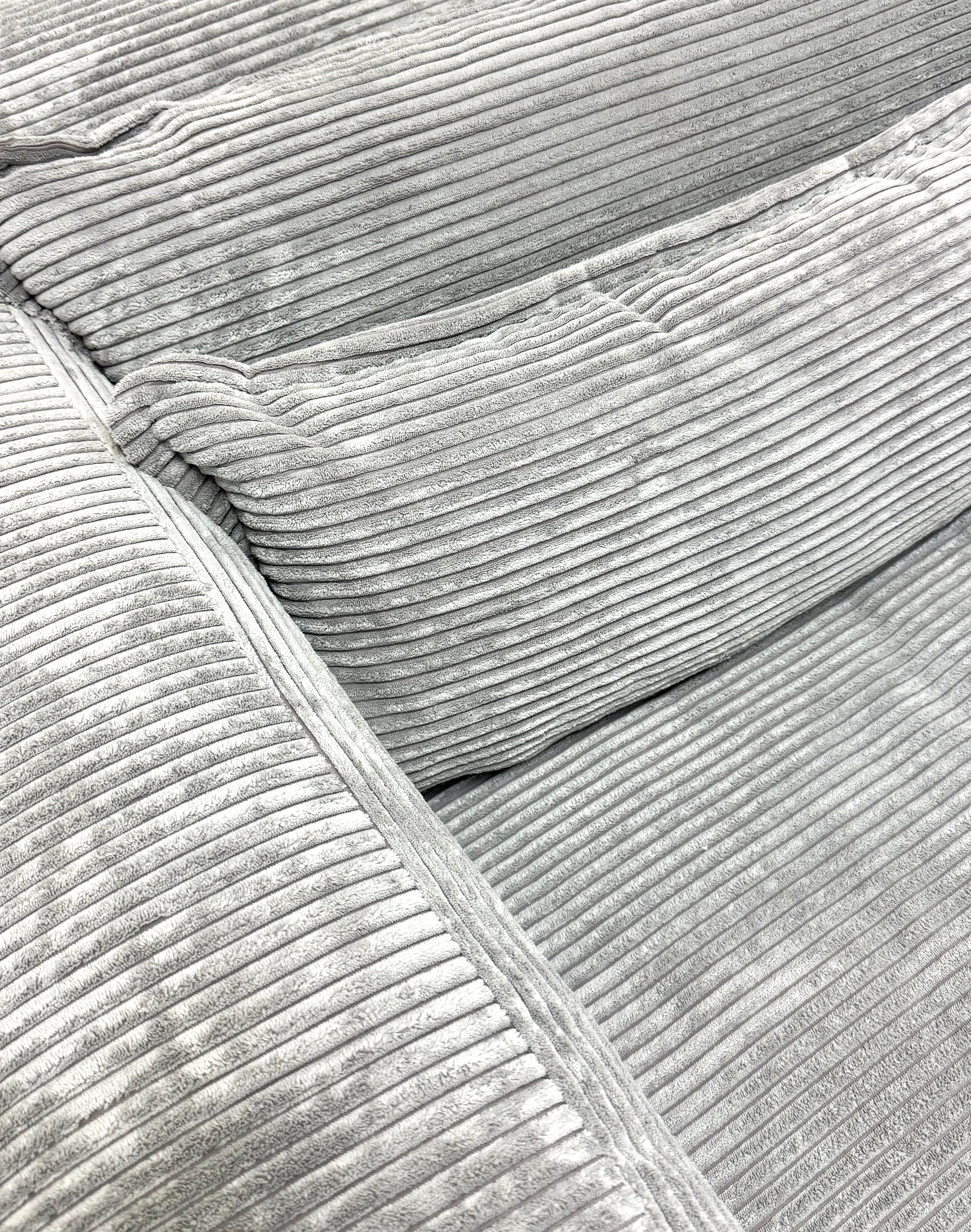 NEW Silver Gray 96" Cloud Sofa