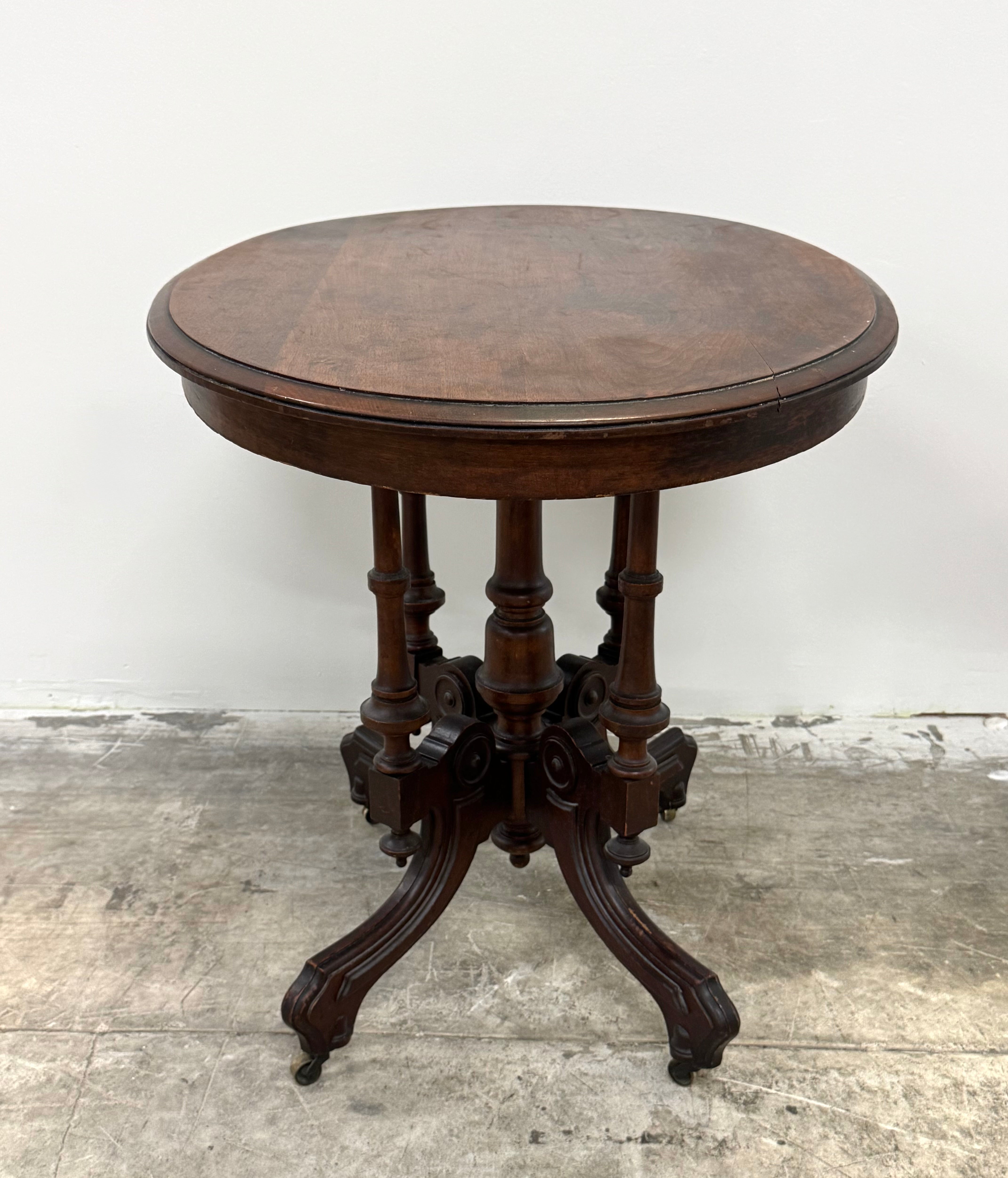 Antique Oval Salon Table