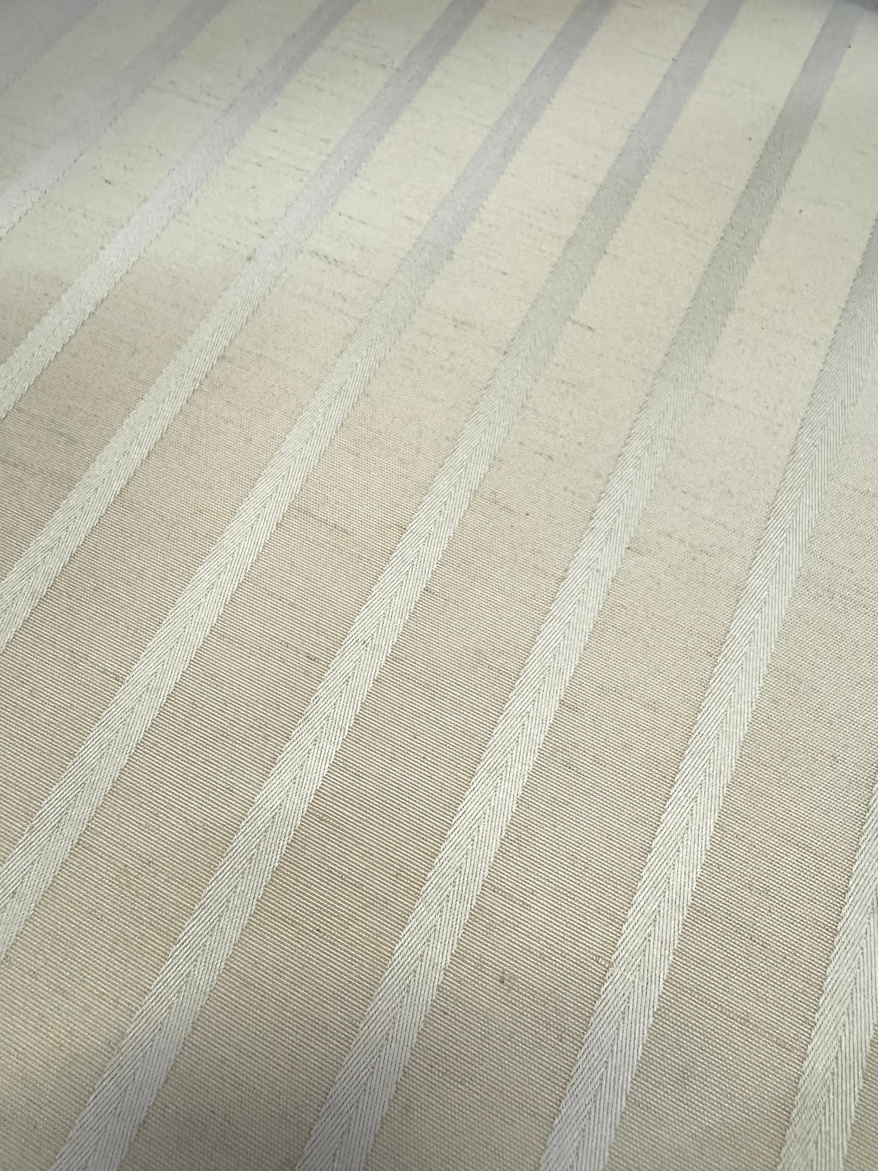 Mahogany Striped Dining Chairs Set of 2