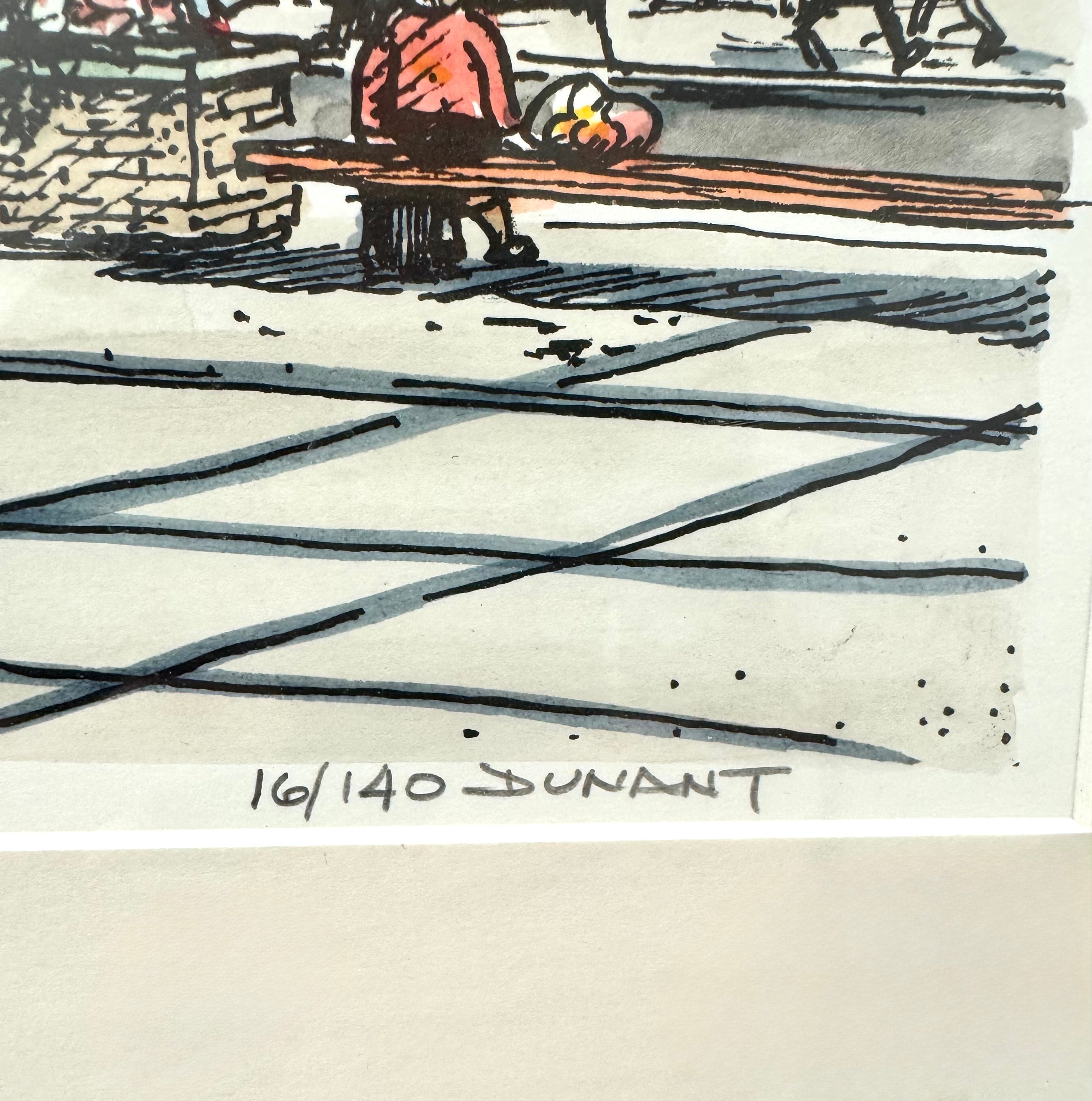 'St. Lawrence Market' Ink & Watercolour Limited Edition Signed Print