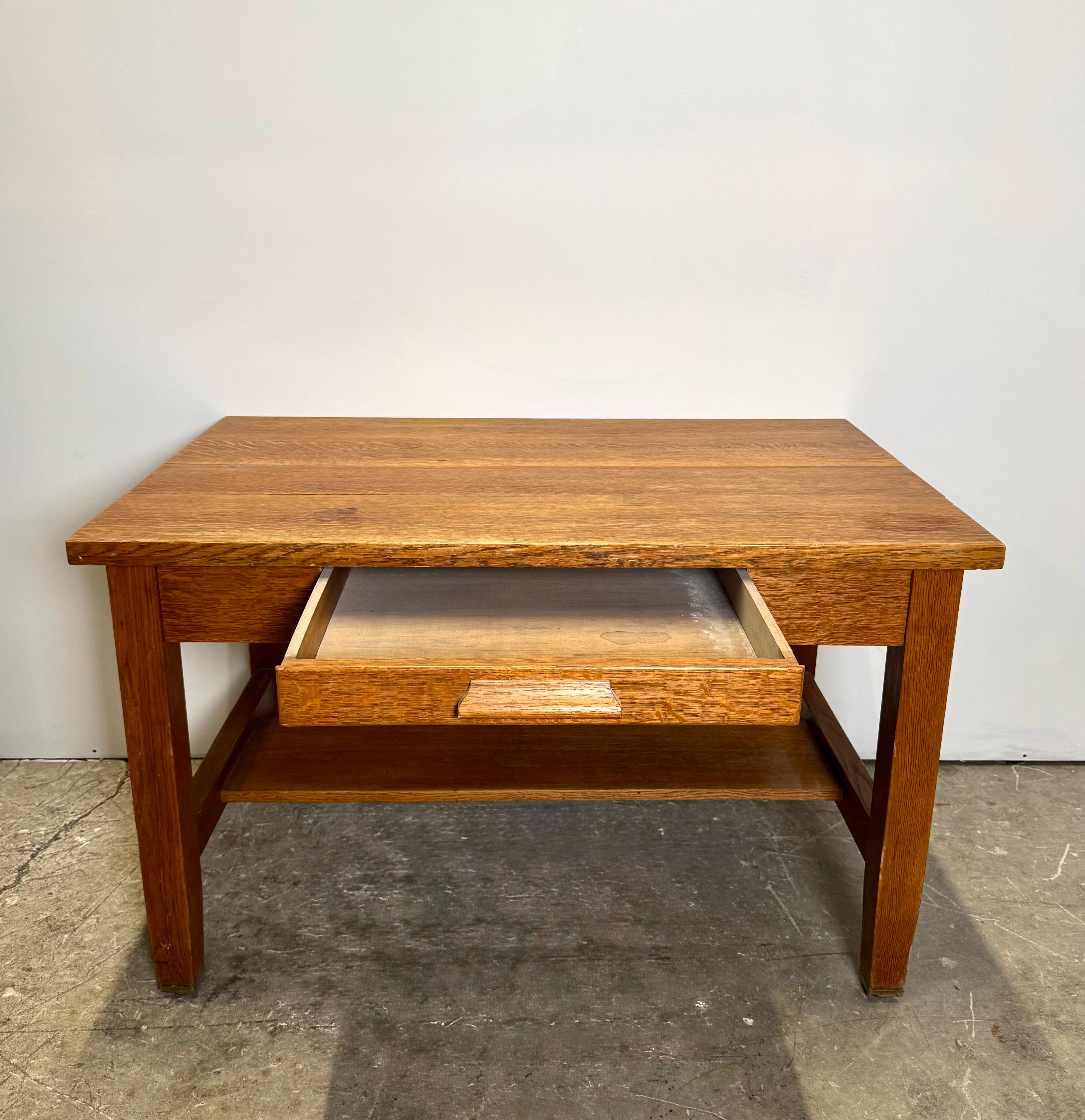 Mission Oak Desk