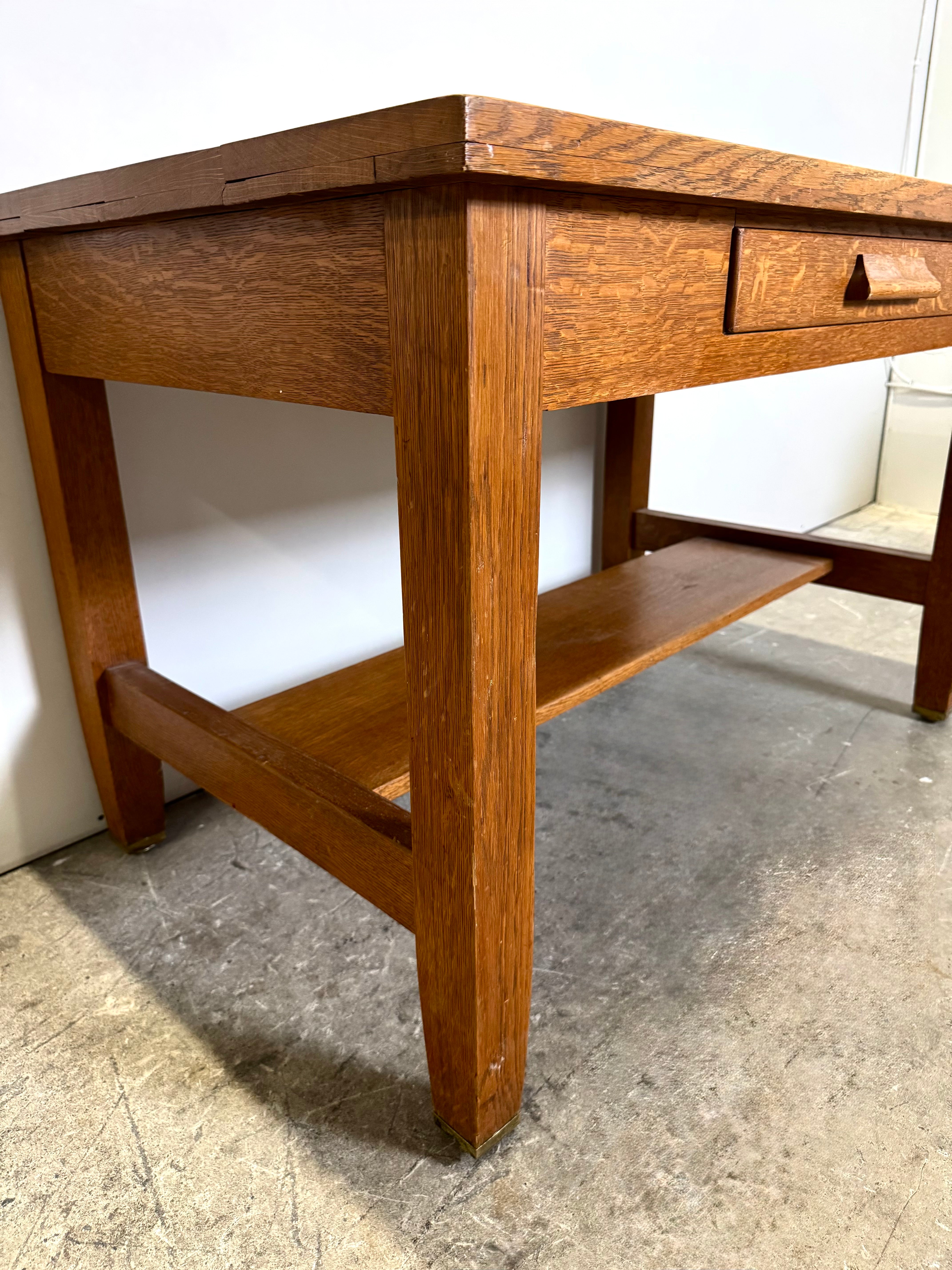 Mission Oak Desk