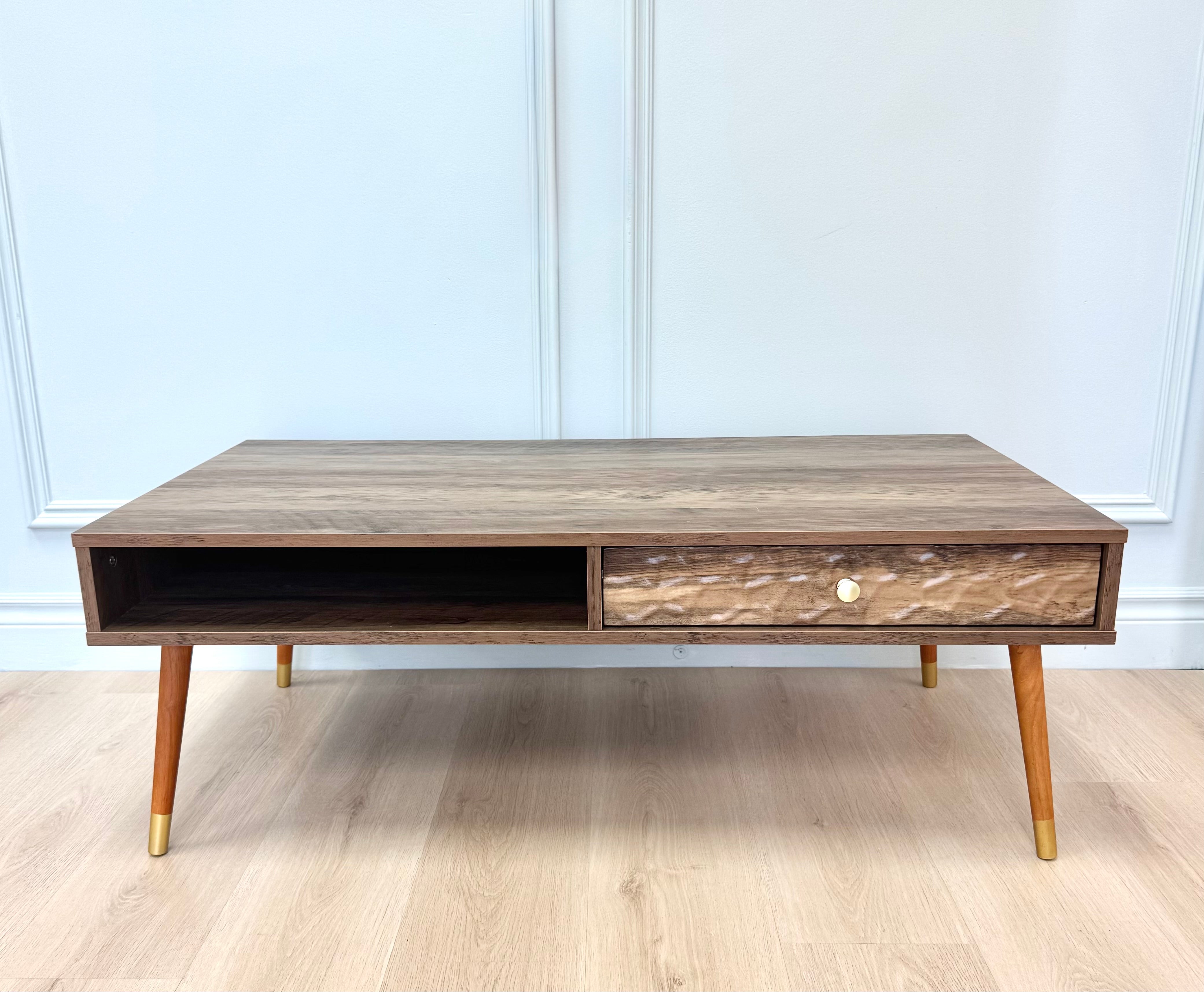 Walnut Laminate Coffee Table