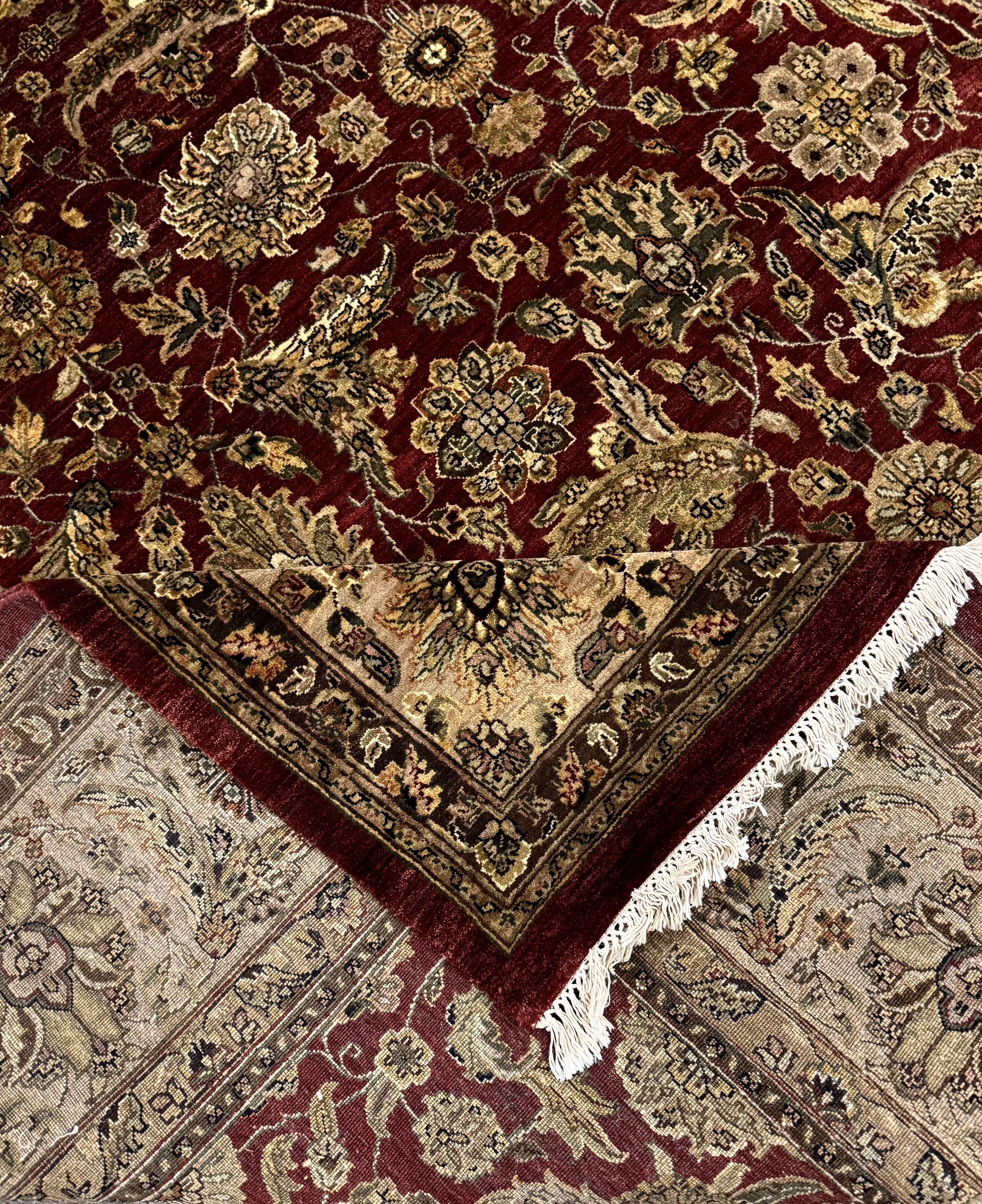 Rich Crimson Jaipur 9'-10" x 13'-10" Rug