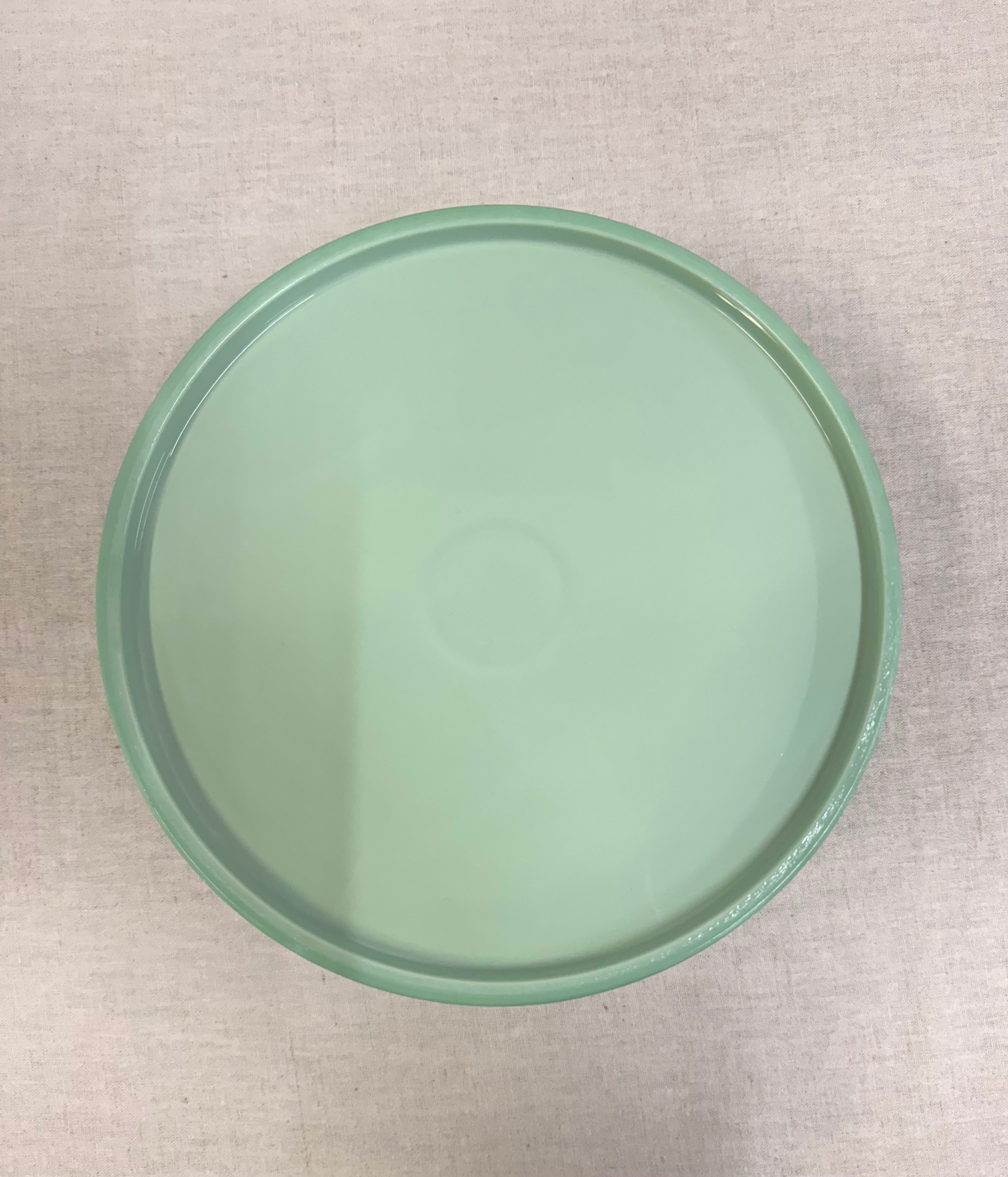 Mint Green Ceramic Cake Plate