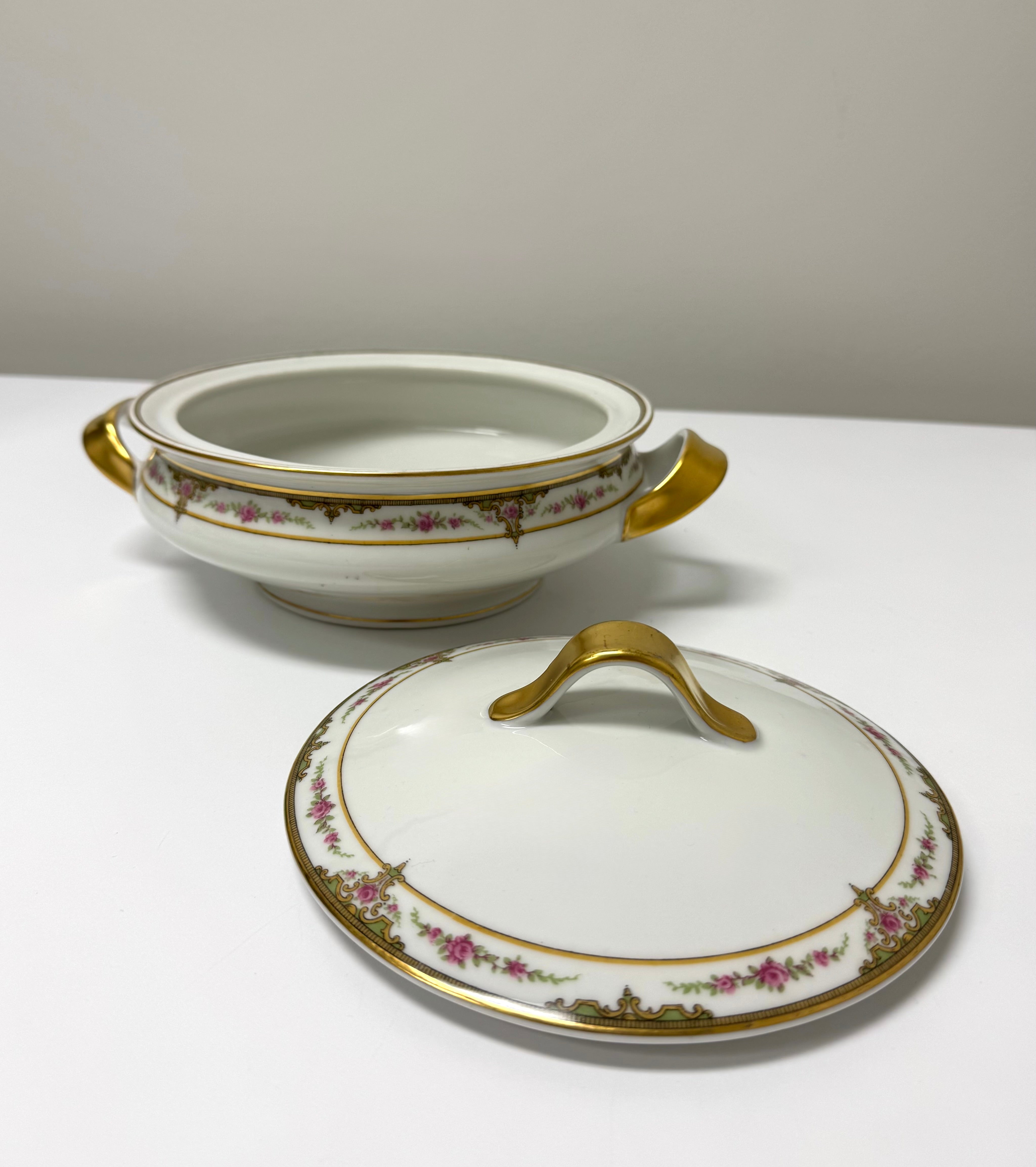 Vintage LIMOGES Covered Bowl