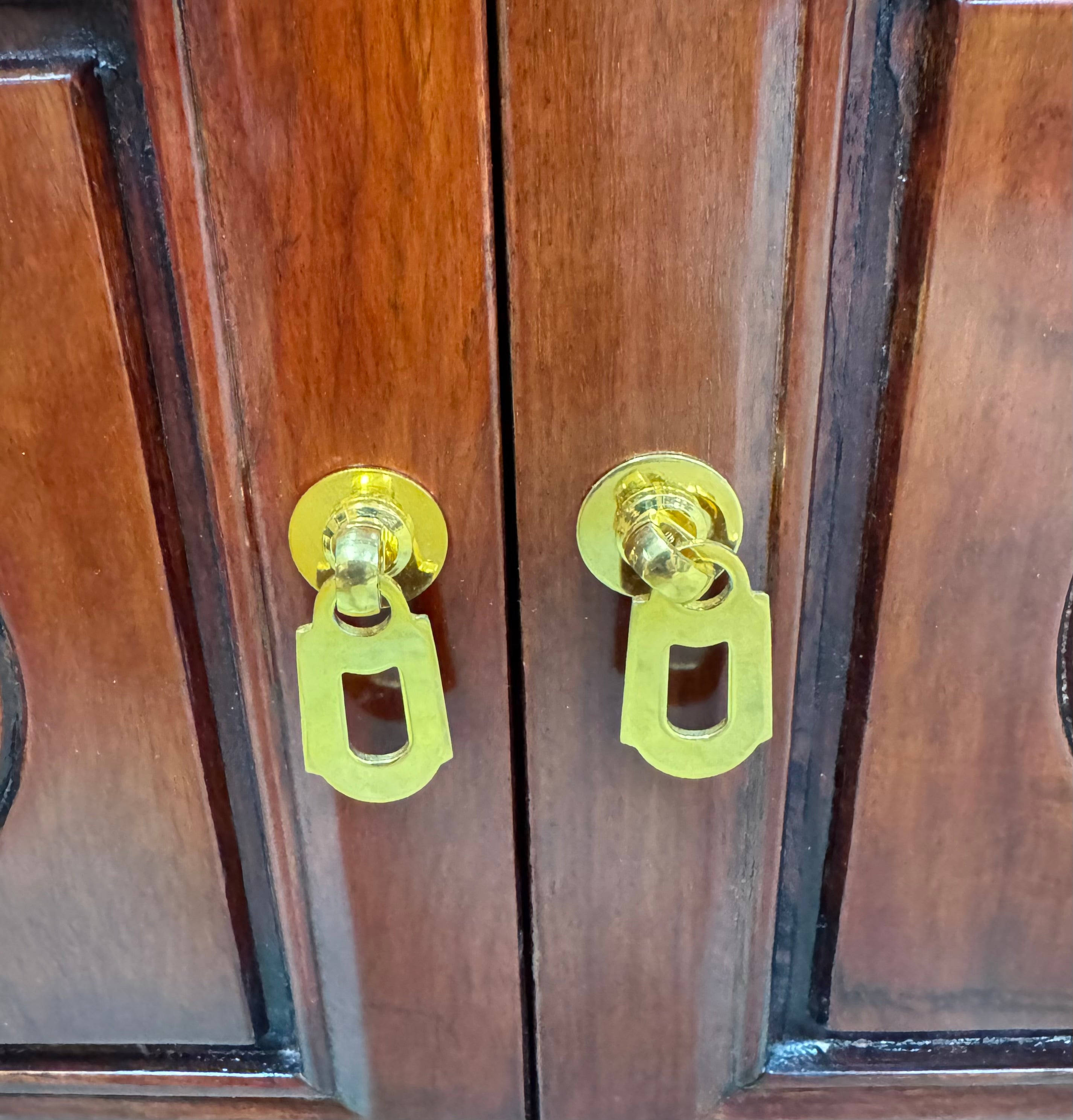 Asian-inspired Rosewood Side Table
