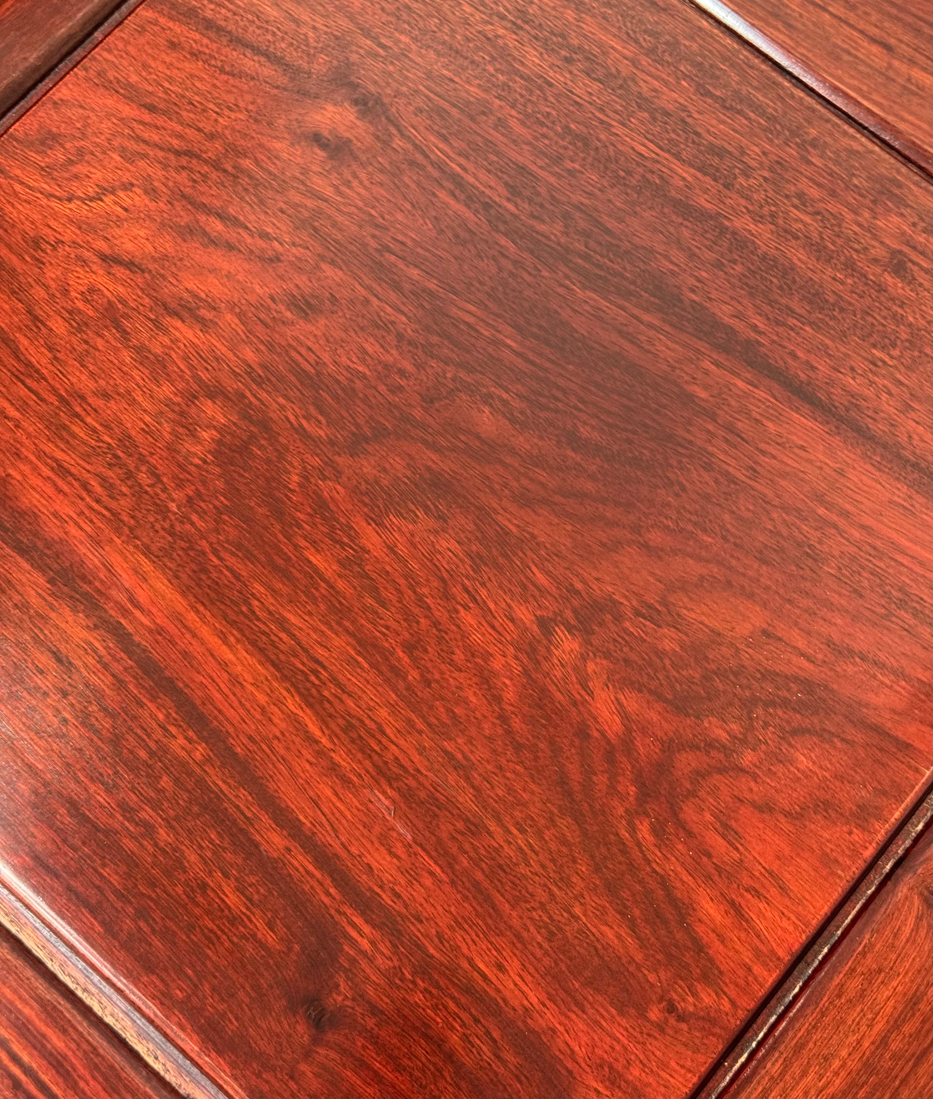 Asian-inspired Rosewood Side Table