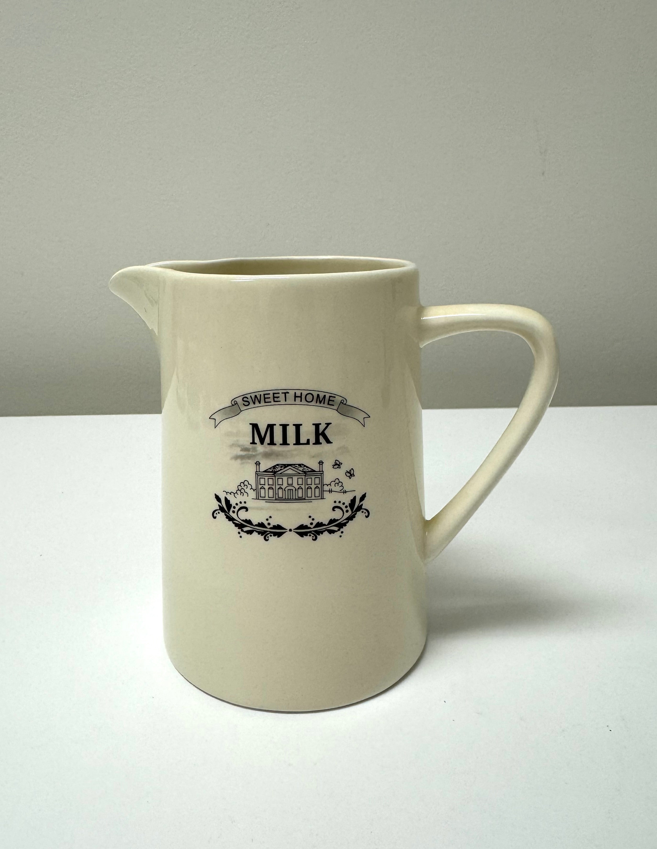 'Sweet Home' Milk Pitcher