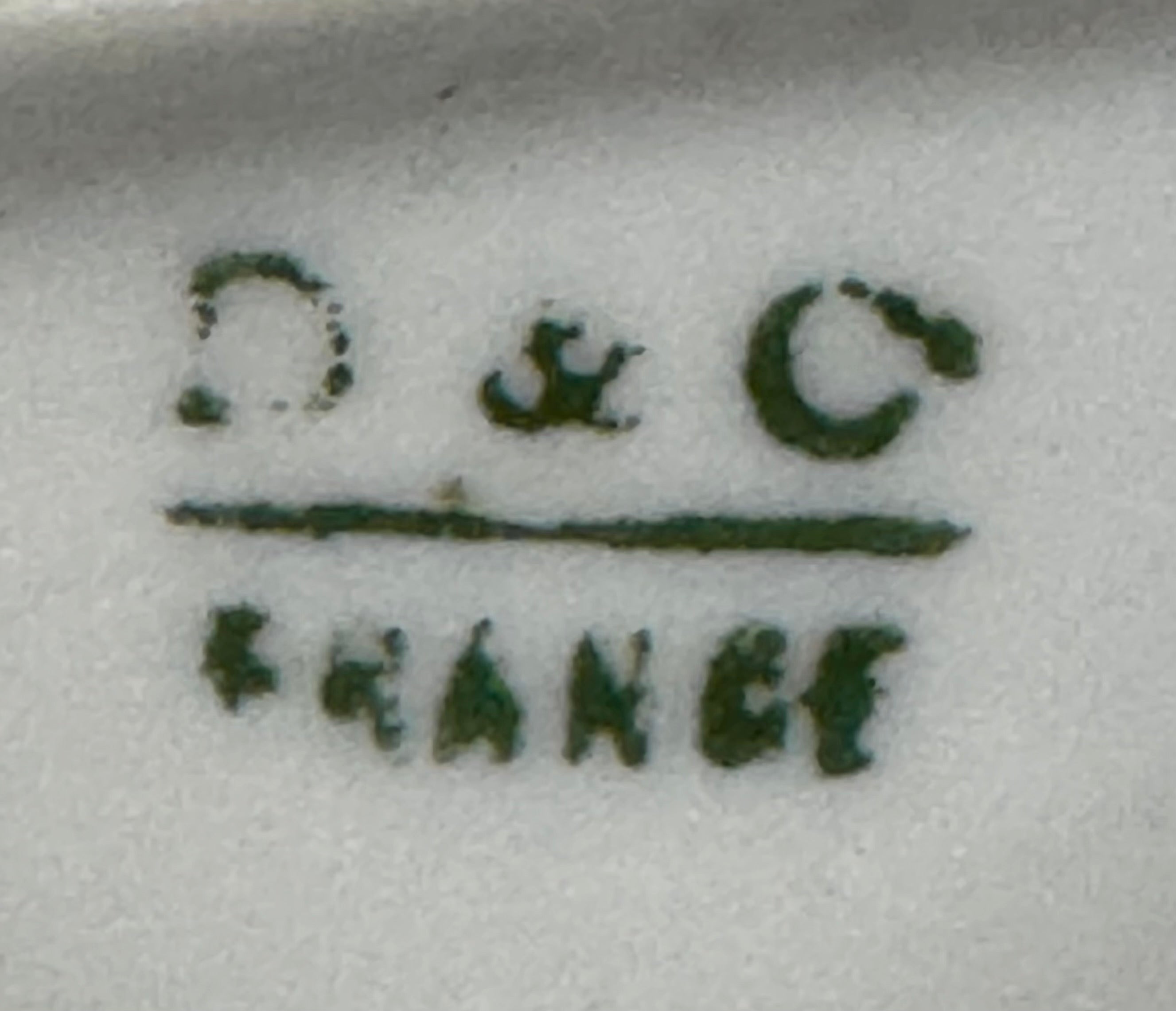 Art Nouveau Porcelain Candle Holder